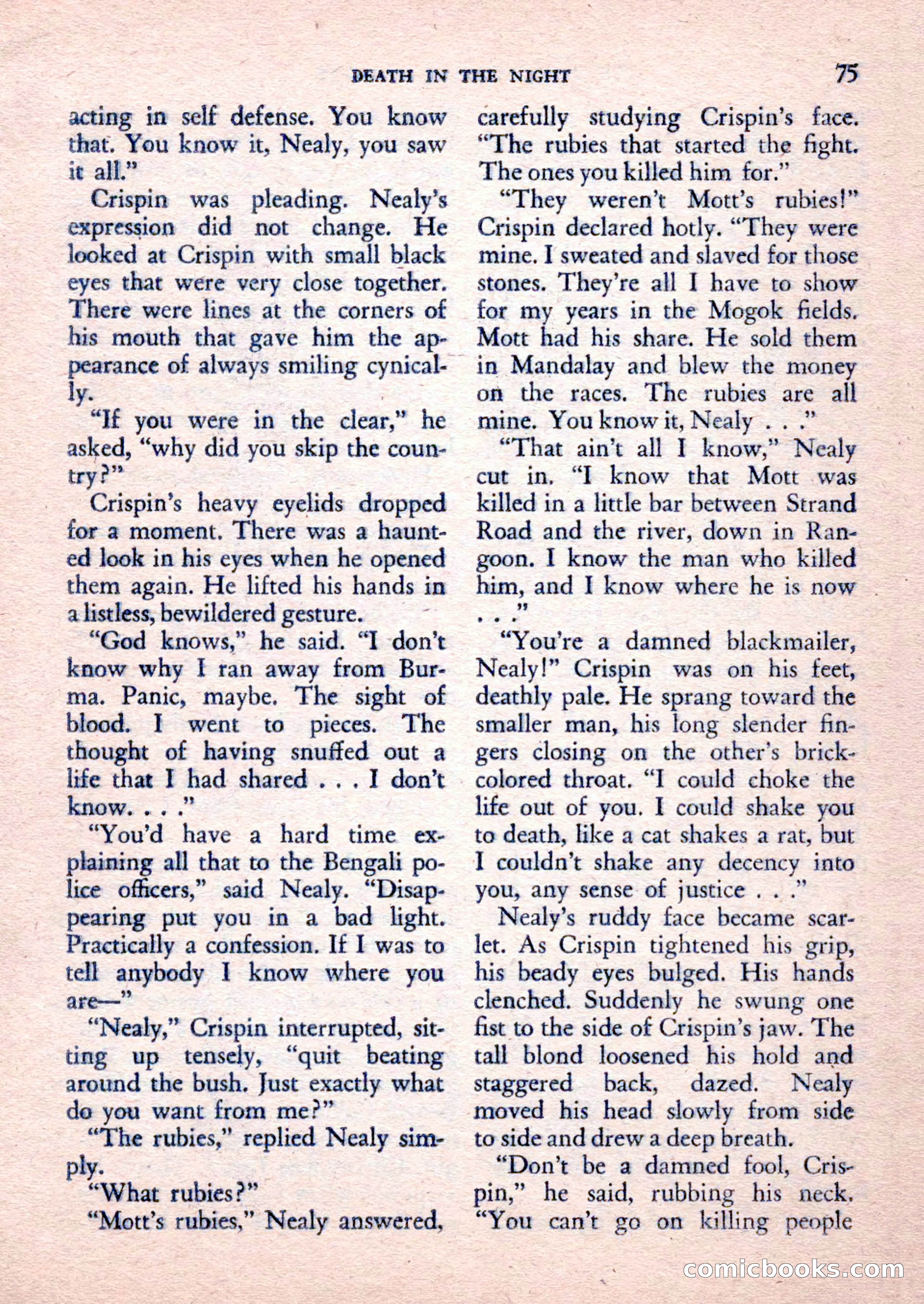 The Saint Mystery Magazine, February 1962 — page 77 of 132