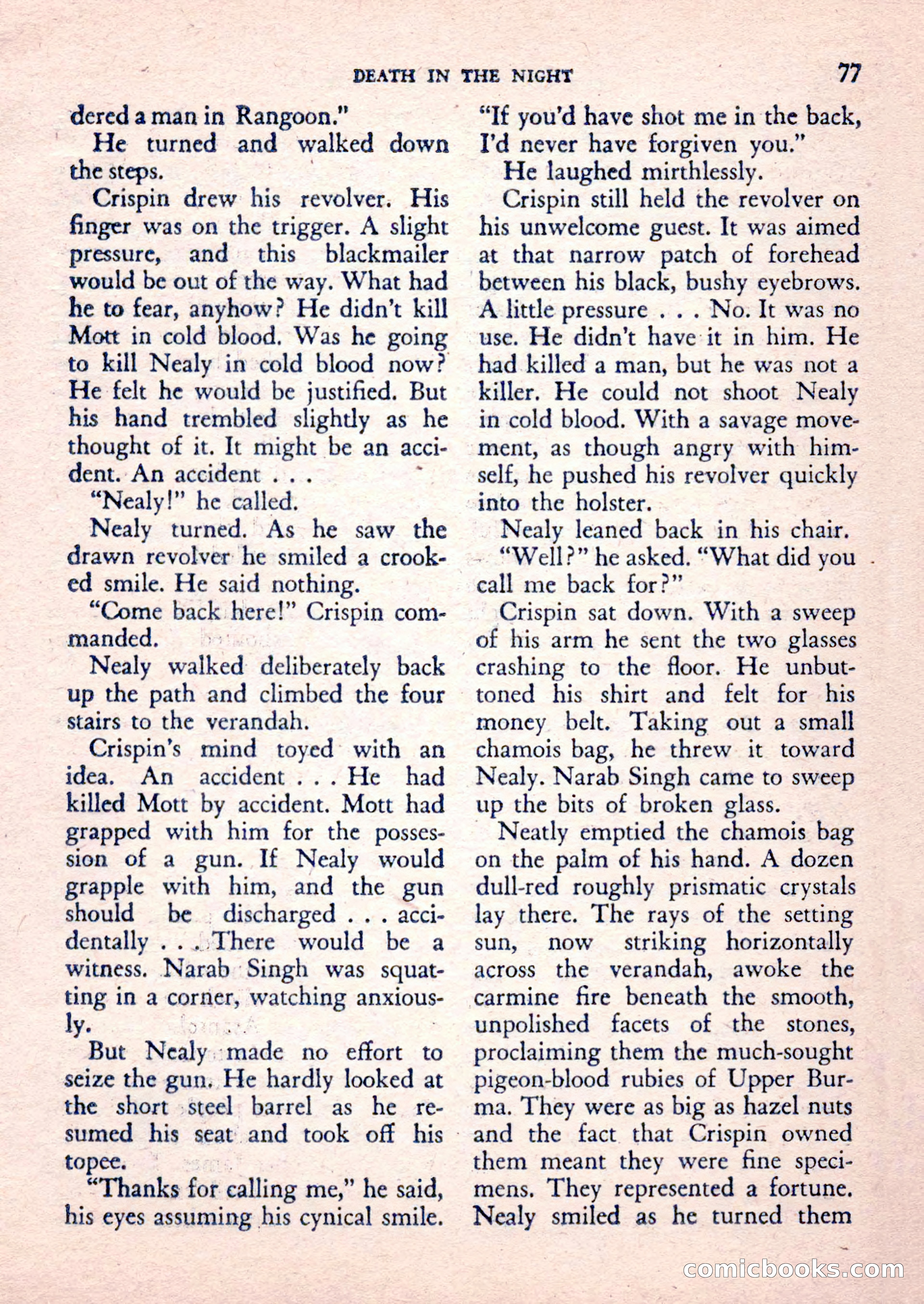 The Saint Mystery Magazine, February 1962 — page 79 of 132