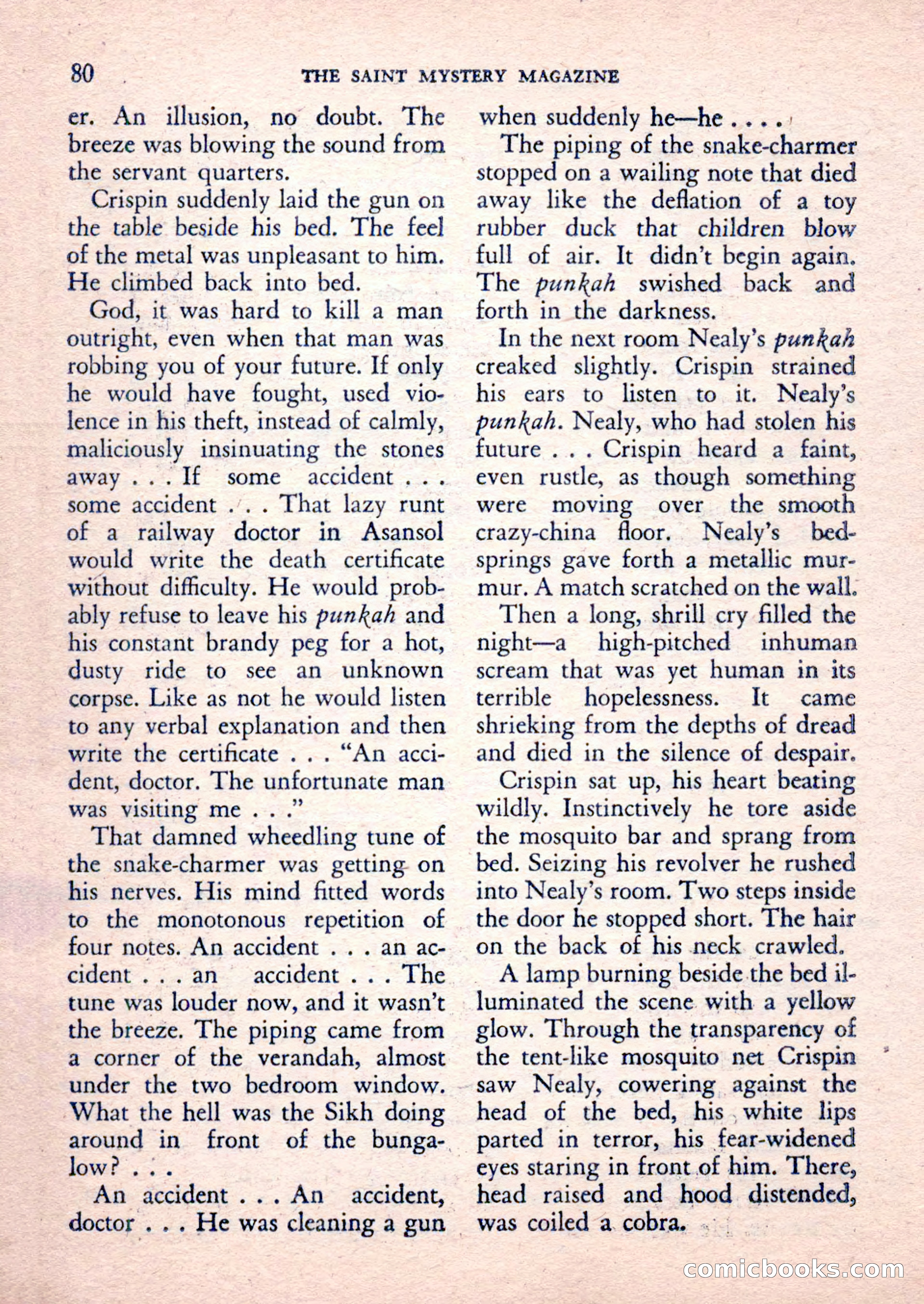 The Saint Mystery Magazine, February 1962 — page 82 of 132