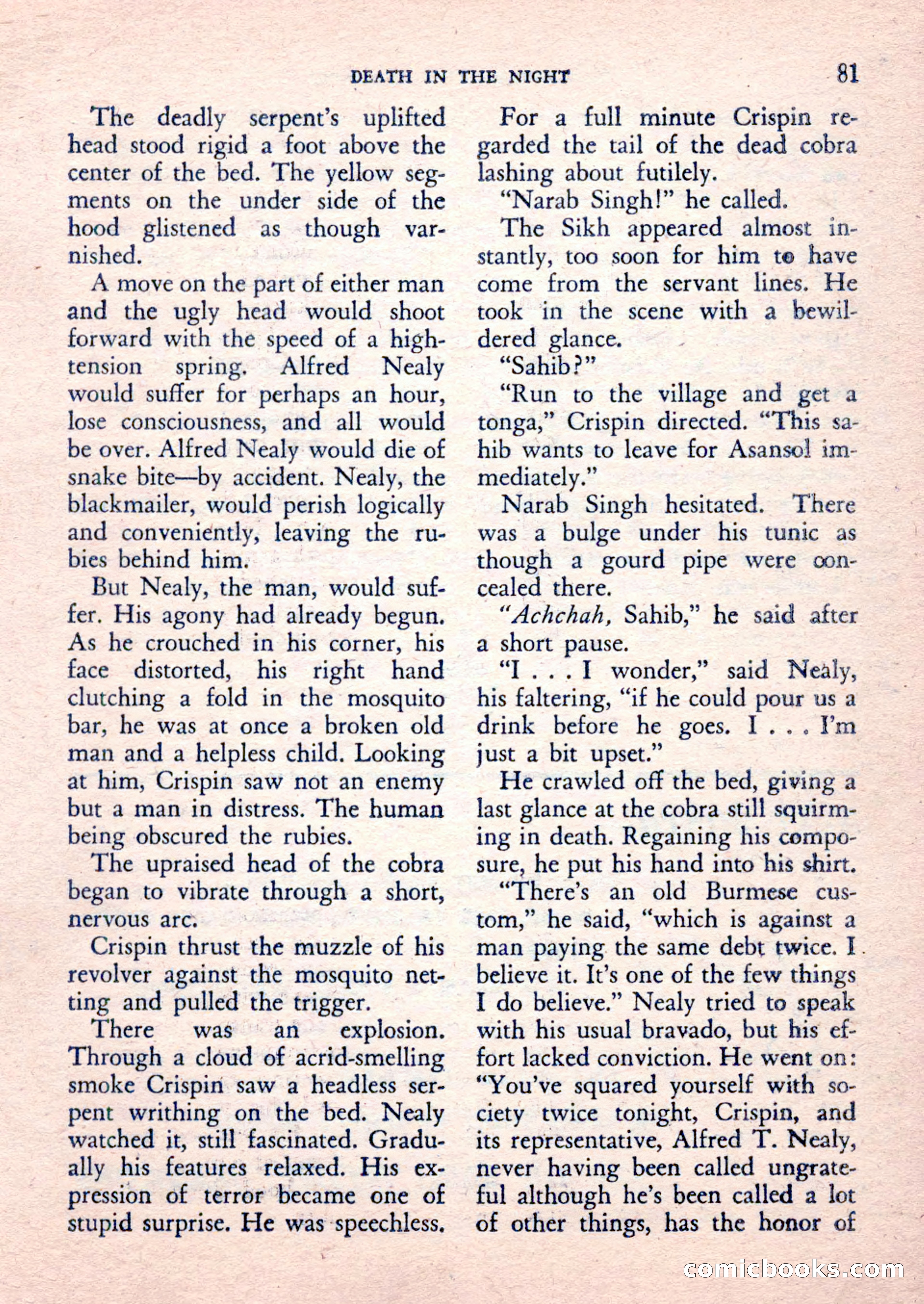 The Saint Mystery Magazine, February 1962 — page 83 of 132