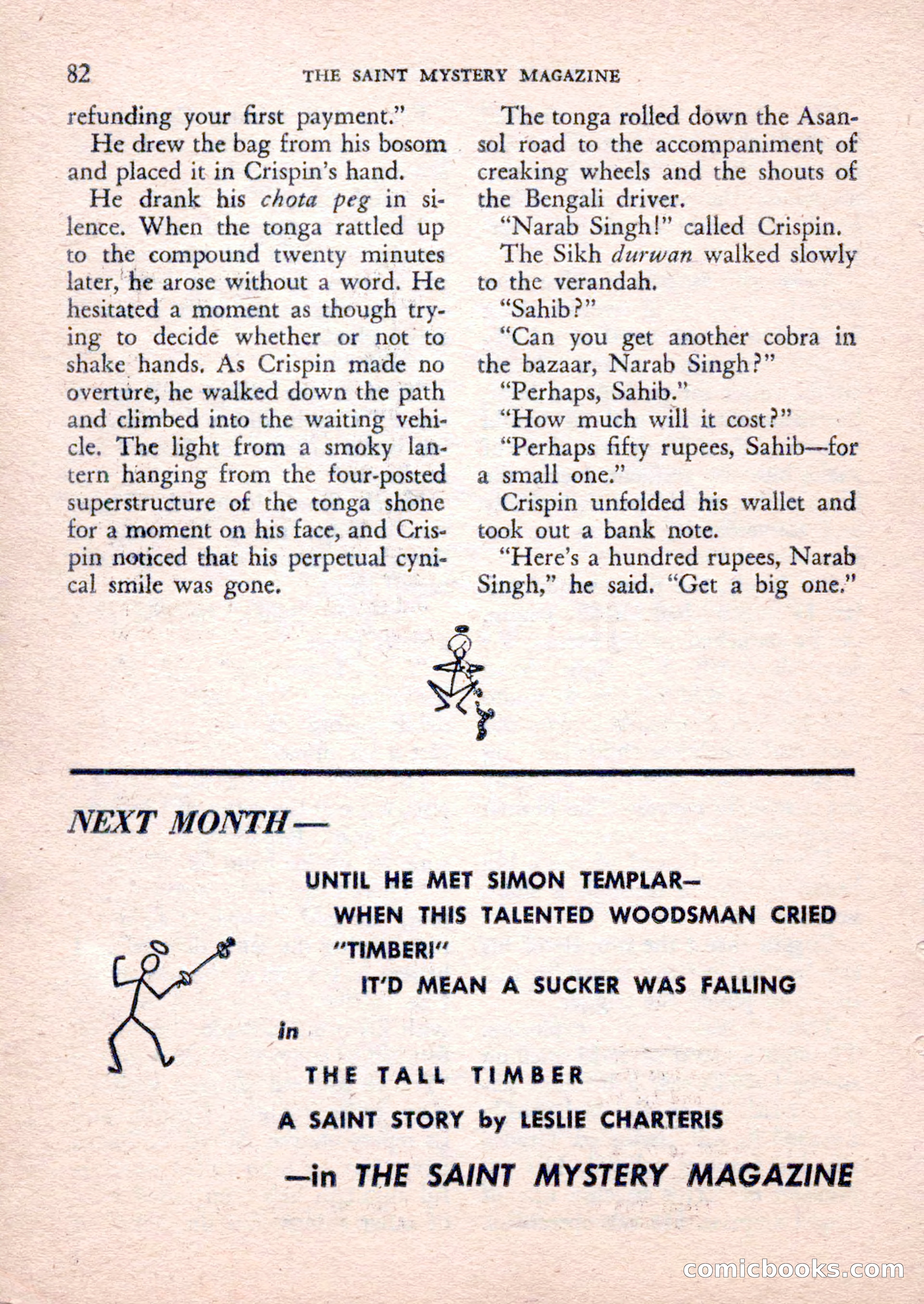 The Saint Mystery Magazine, February 1962 — page 84 of 132