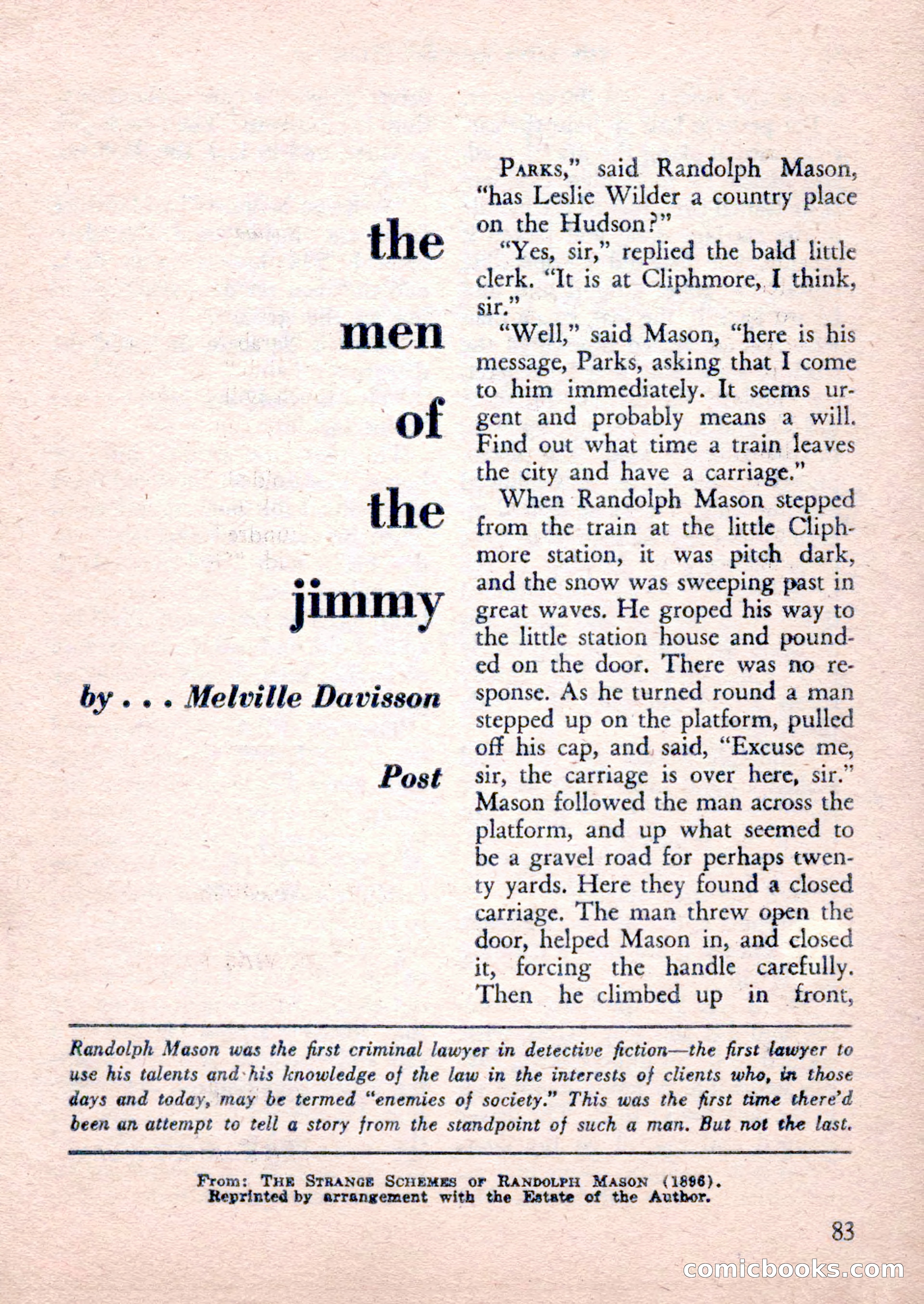 The Saint Mystery Magazine, February 1962 — page 85 of 132