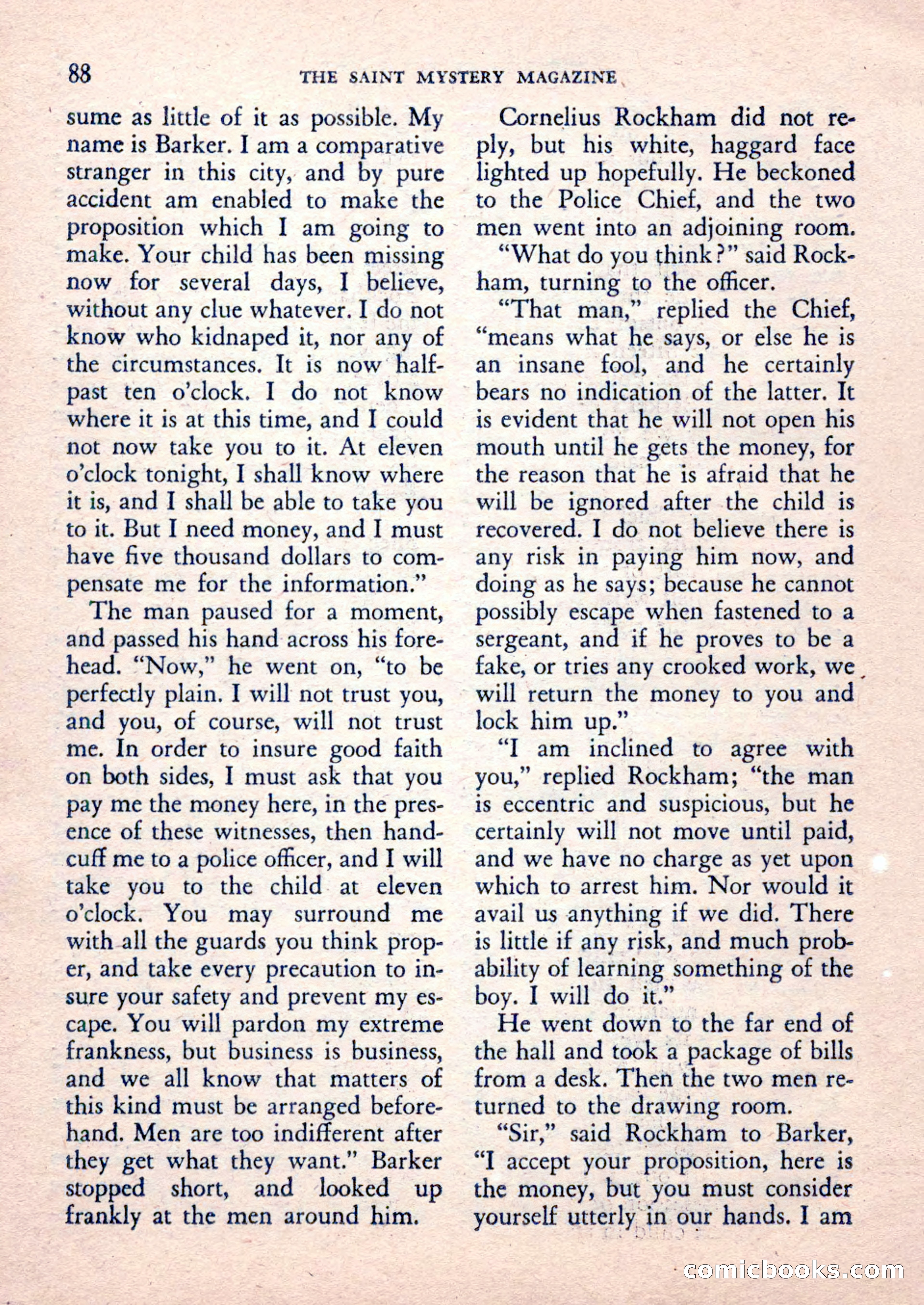 The Saint Mystery Magazine, February 1962 — page 90 of 132