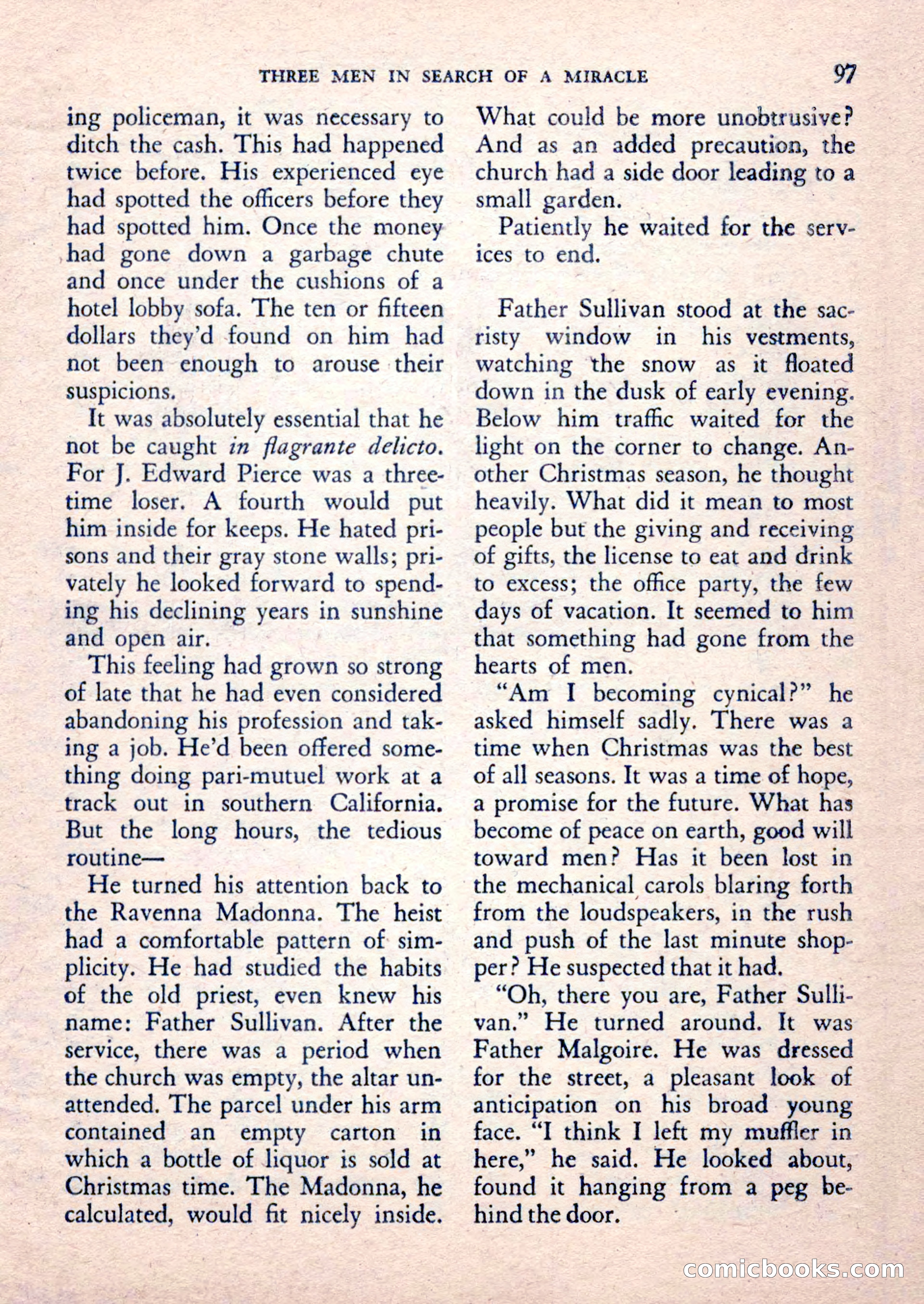 The Saint Mystery Magazine, February 1962 — page 99 of 132