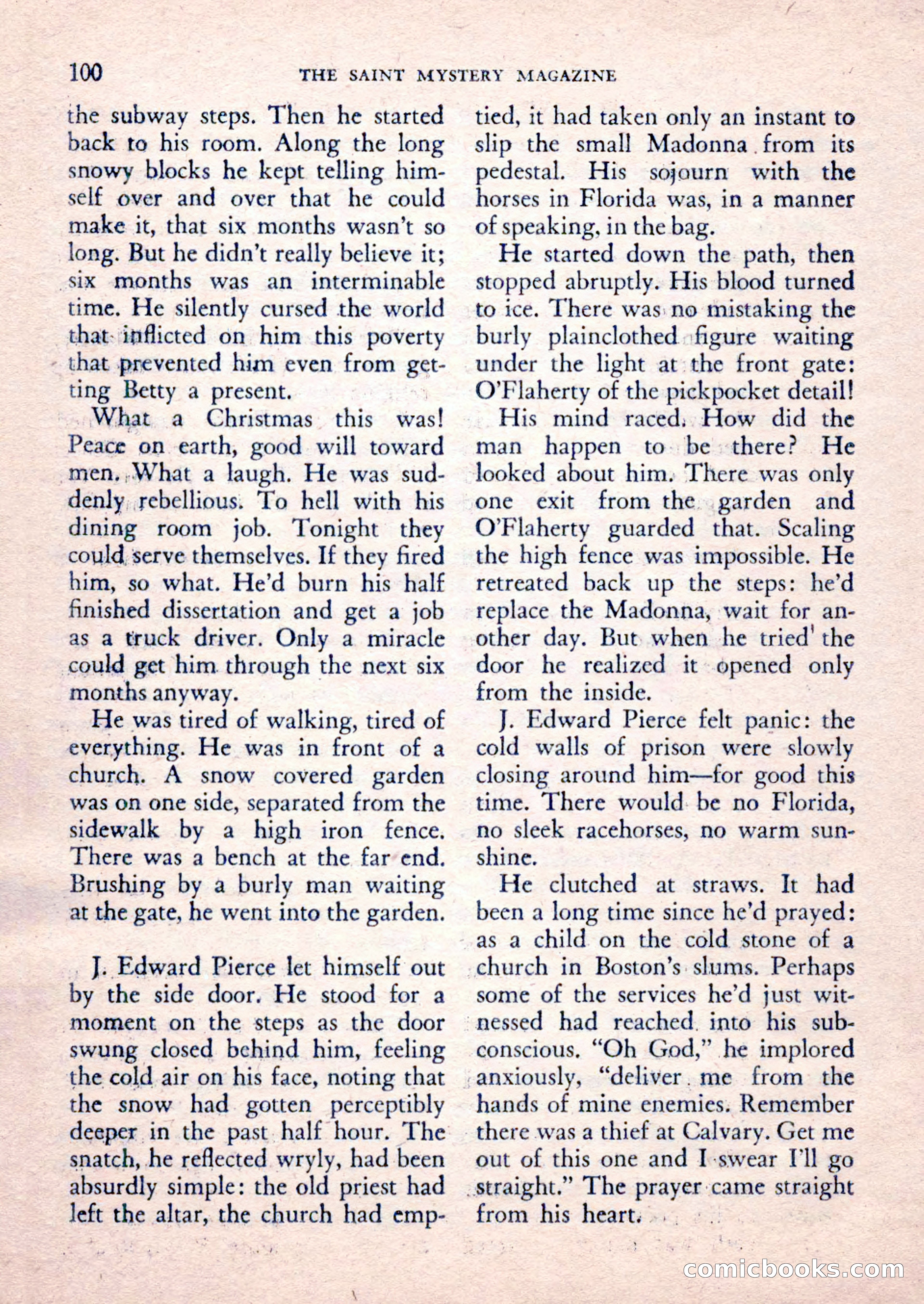 The Saint Mystery Magazine, February 1962 — page 102 of 132