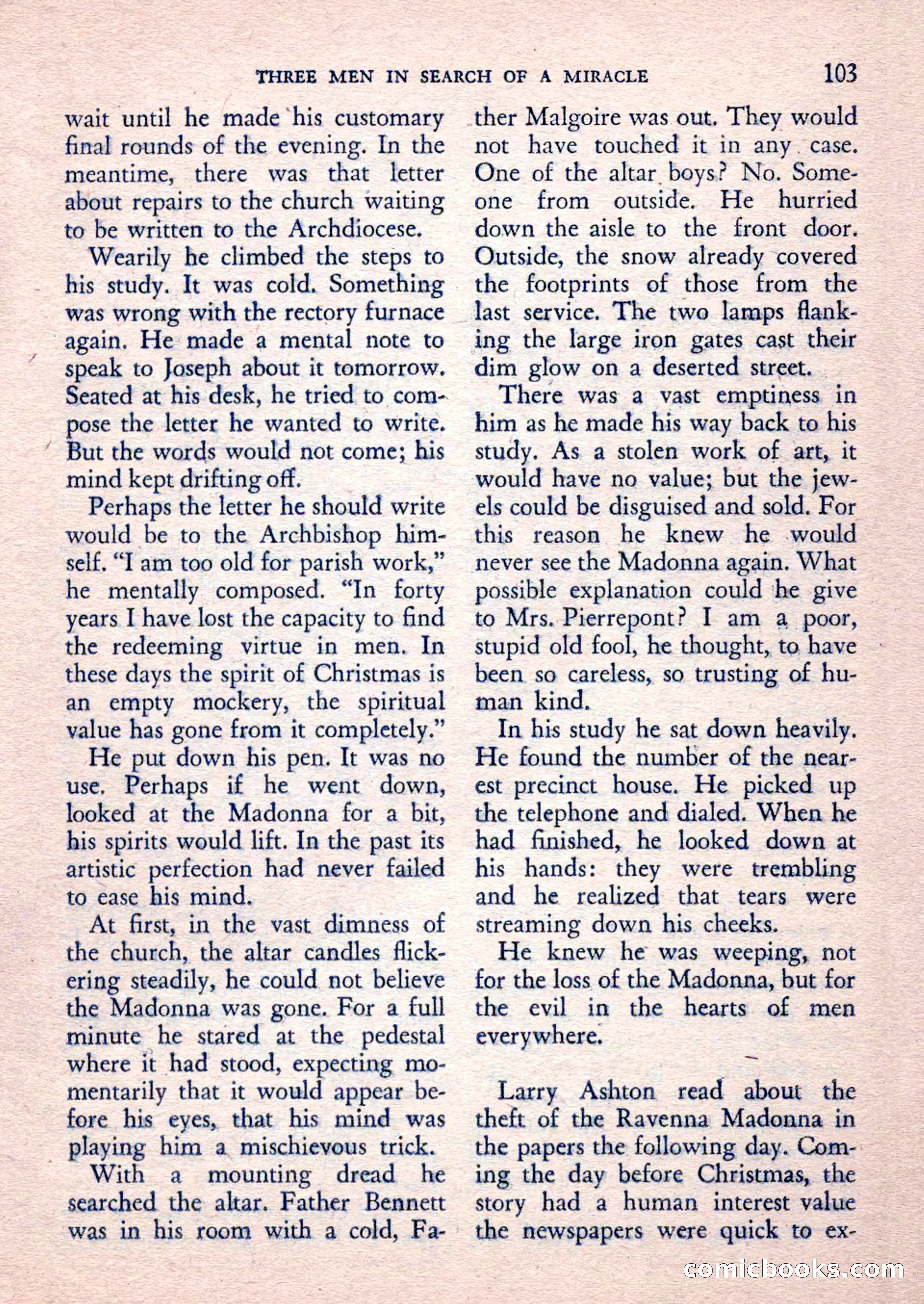 The Saint Mystery Magazine, February 1962 — page 105 of 132