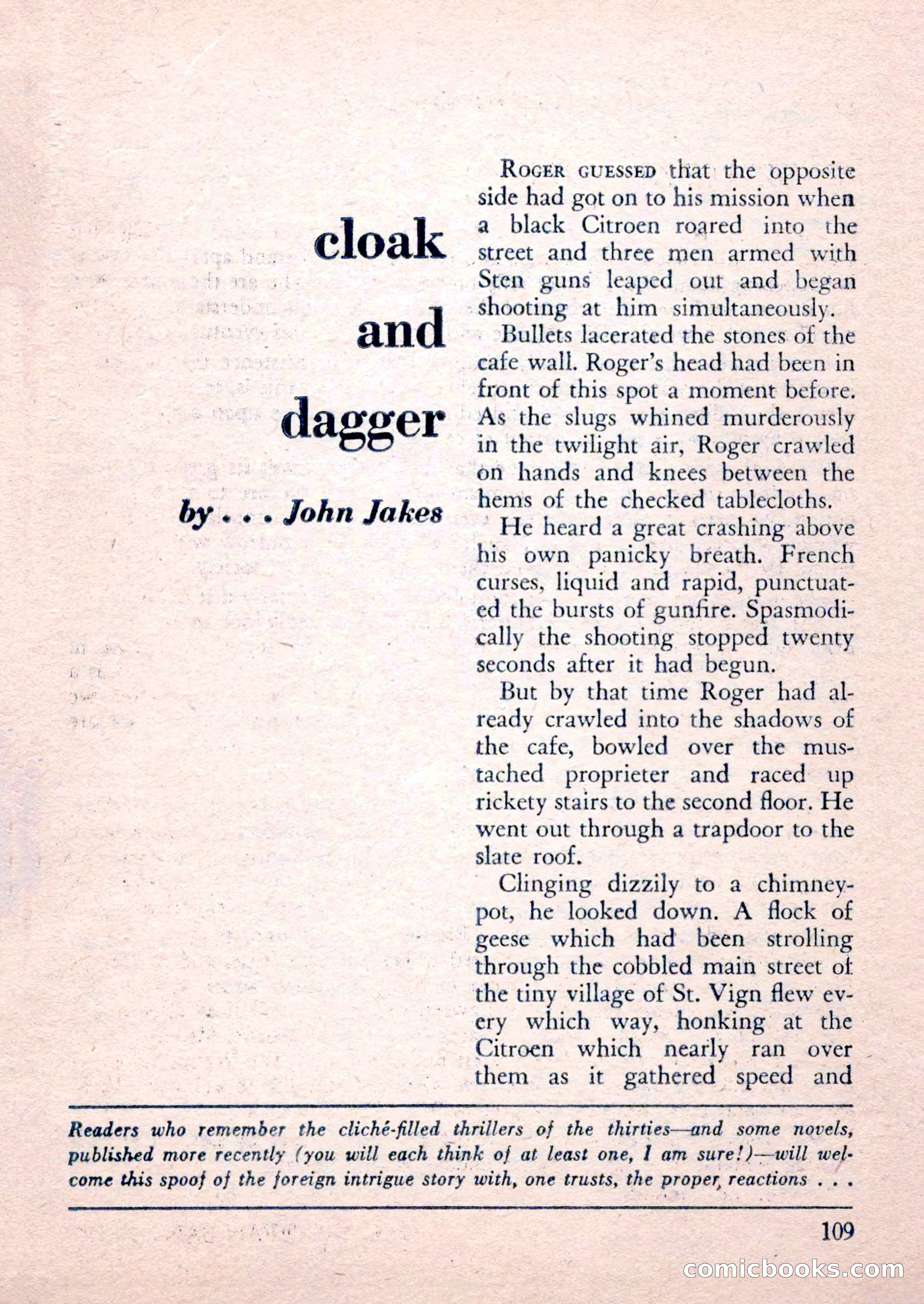 The Saint Mystery Magazine, February 1962 — page 111 of 132