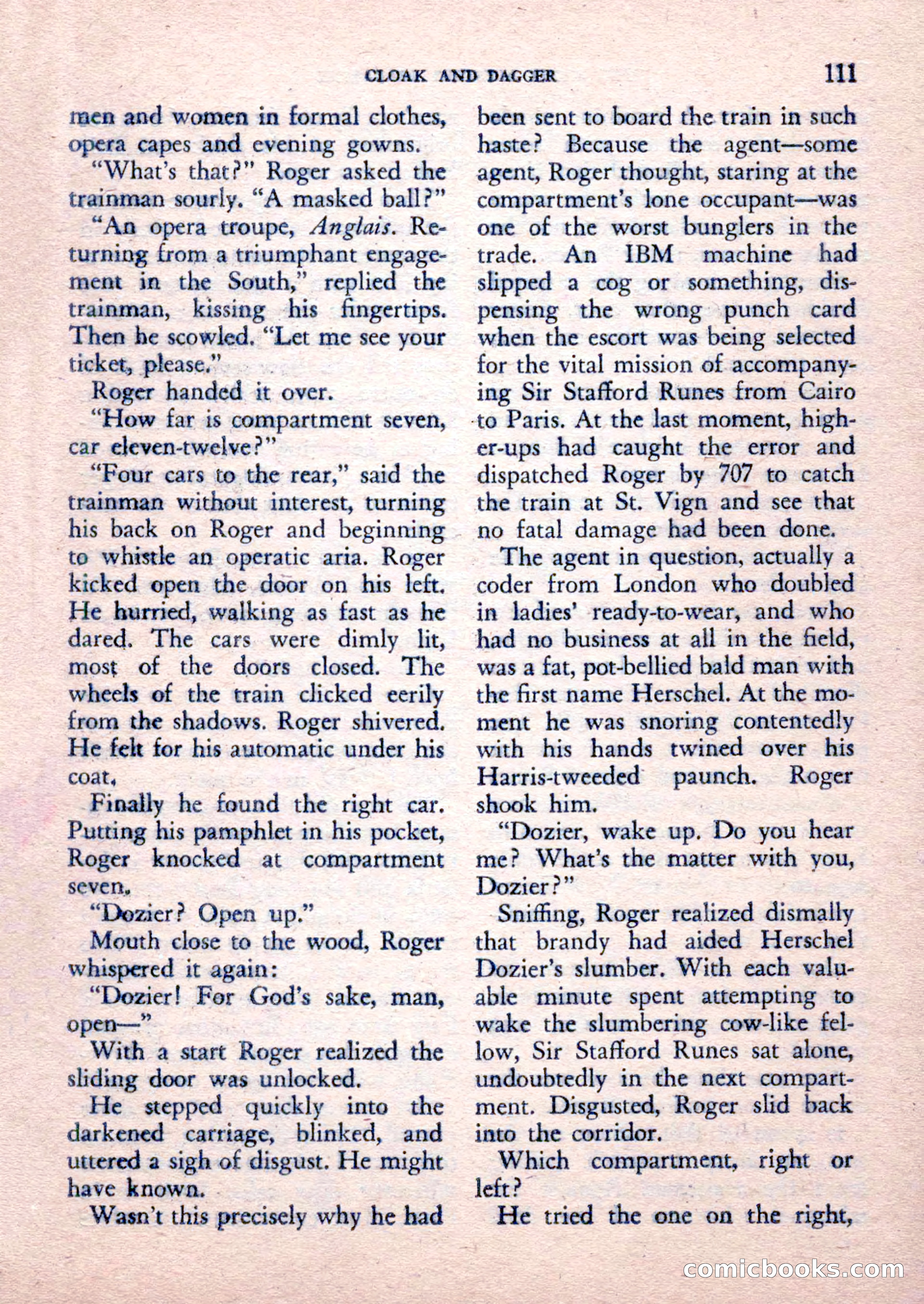 The Saint Mystery Magazine, February 1962 — page 113 of 132