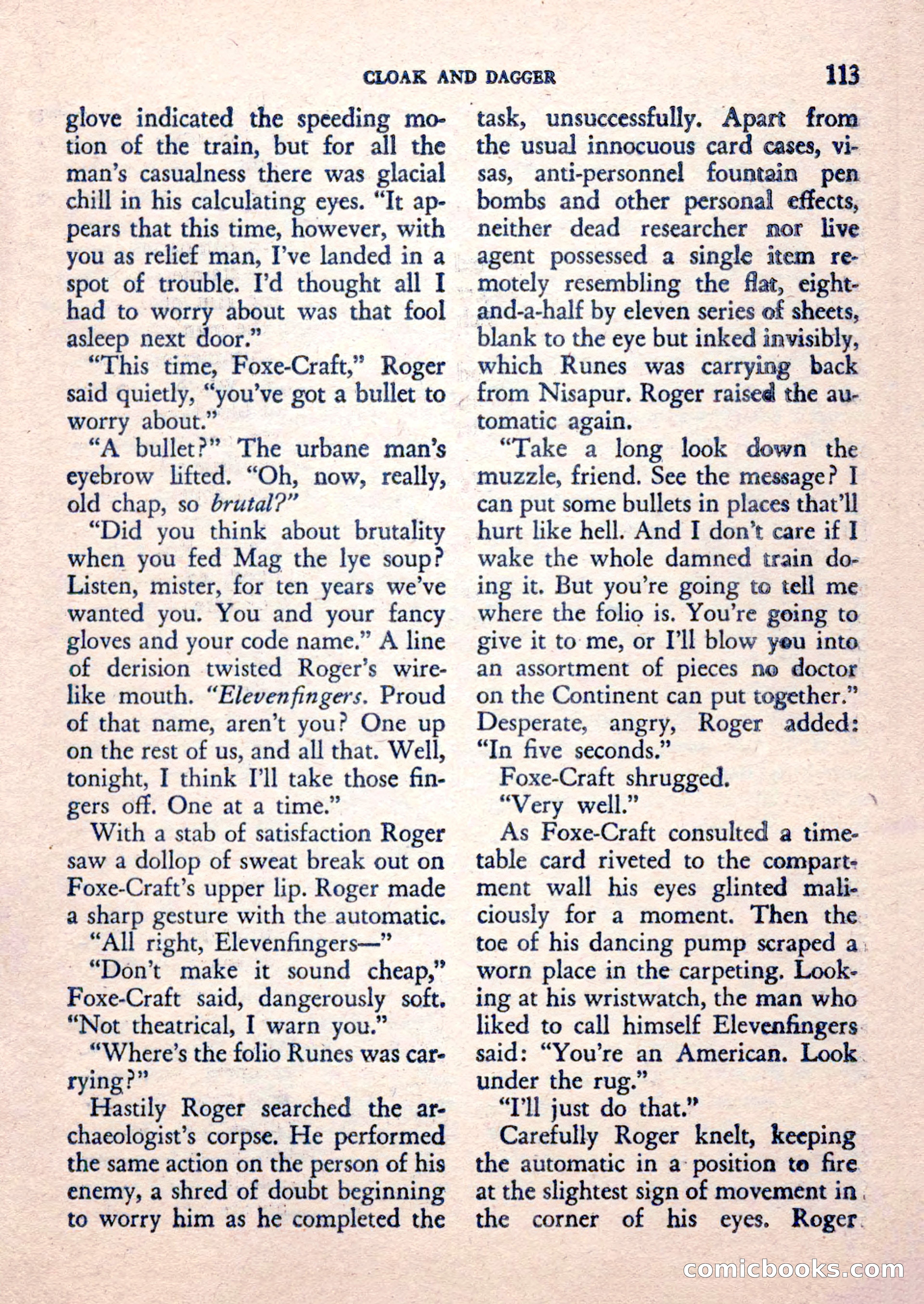 The Saint Mystery Magazine, February 1962 — page 115 of 132