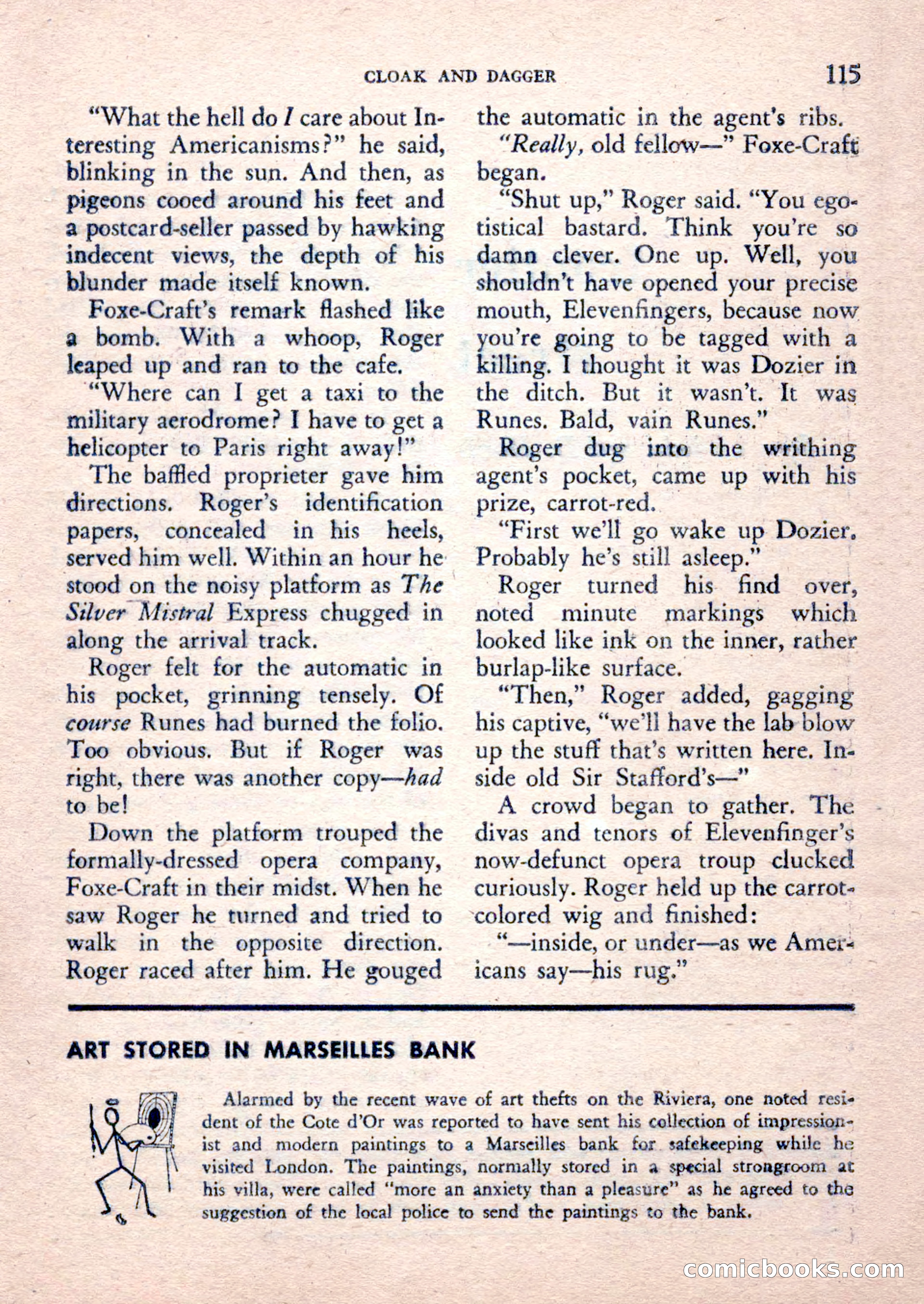 The Saint Mystery Magazine, February 1962 — page 117 of 132