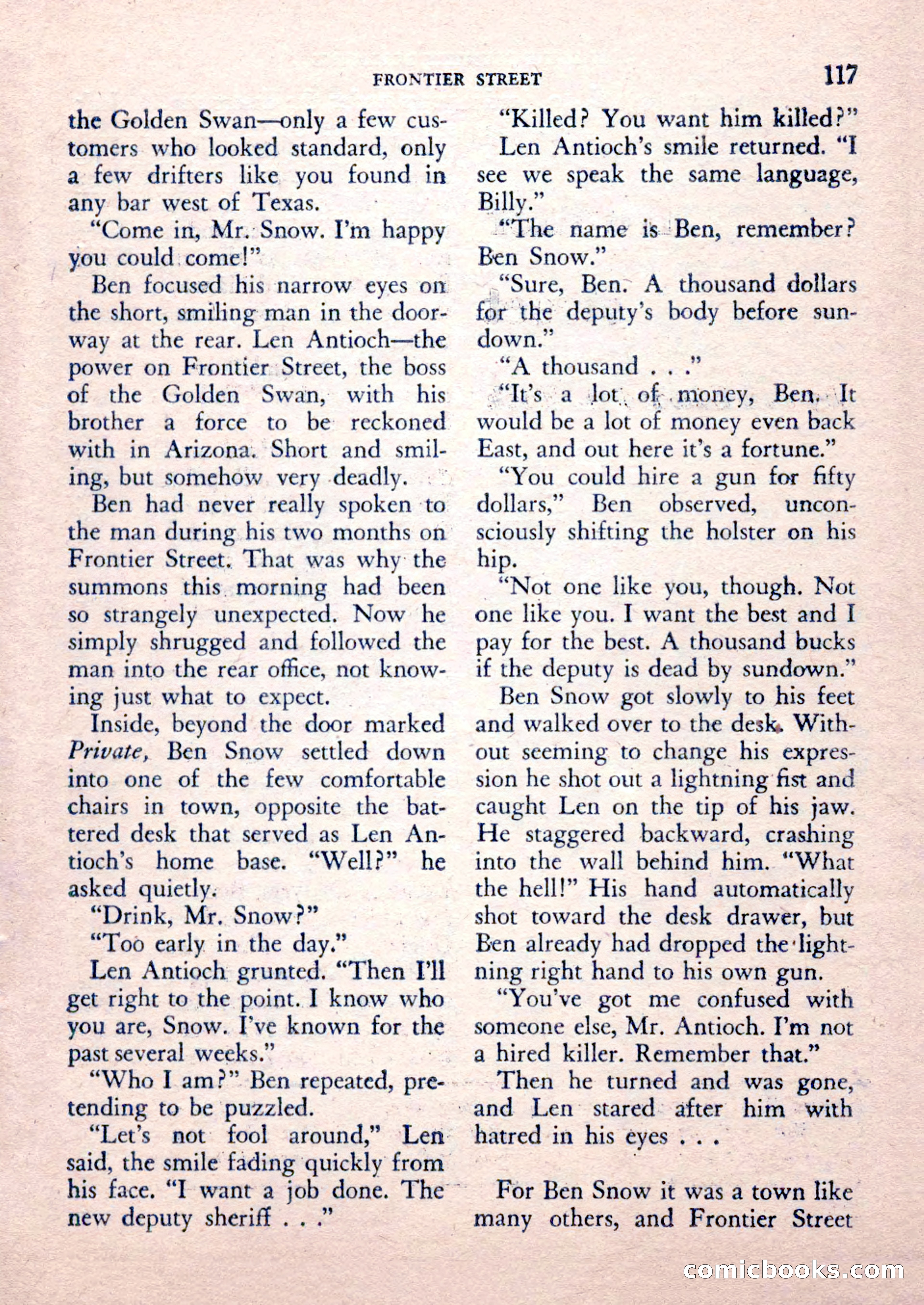 The Saint Mystery Magazine, February 1962 — page 119 of 132