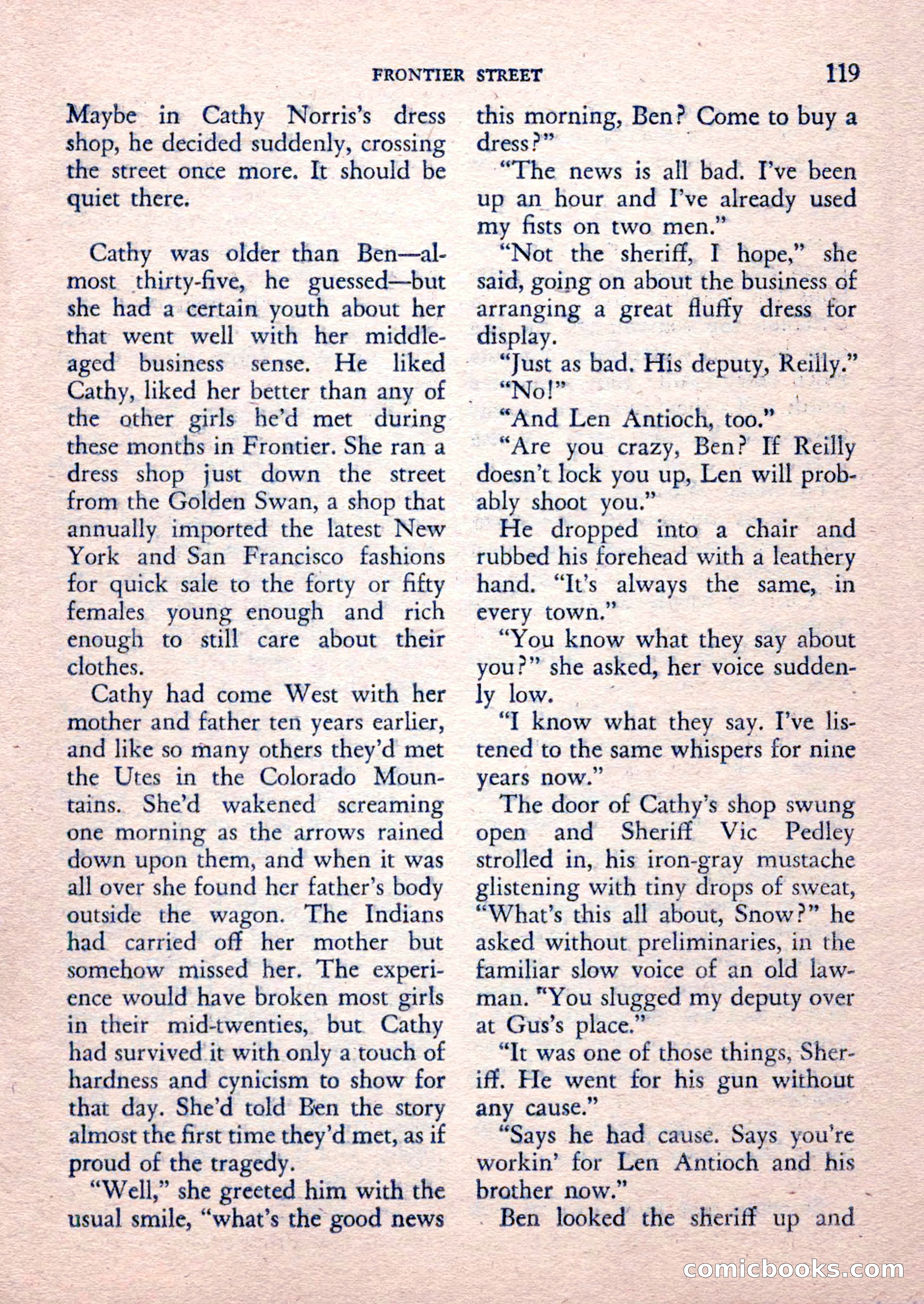 The Saint Mystery Magazine, February 1962 — page 121 of 132