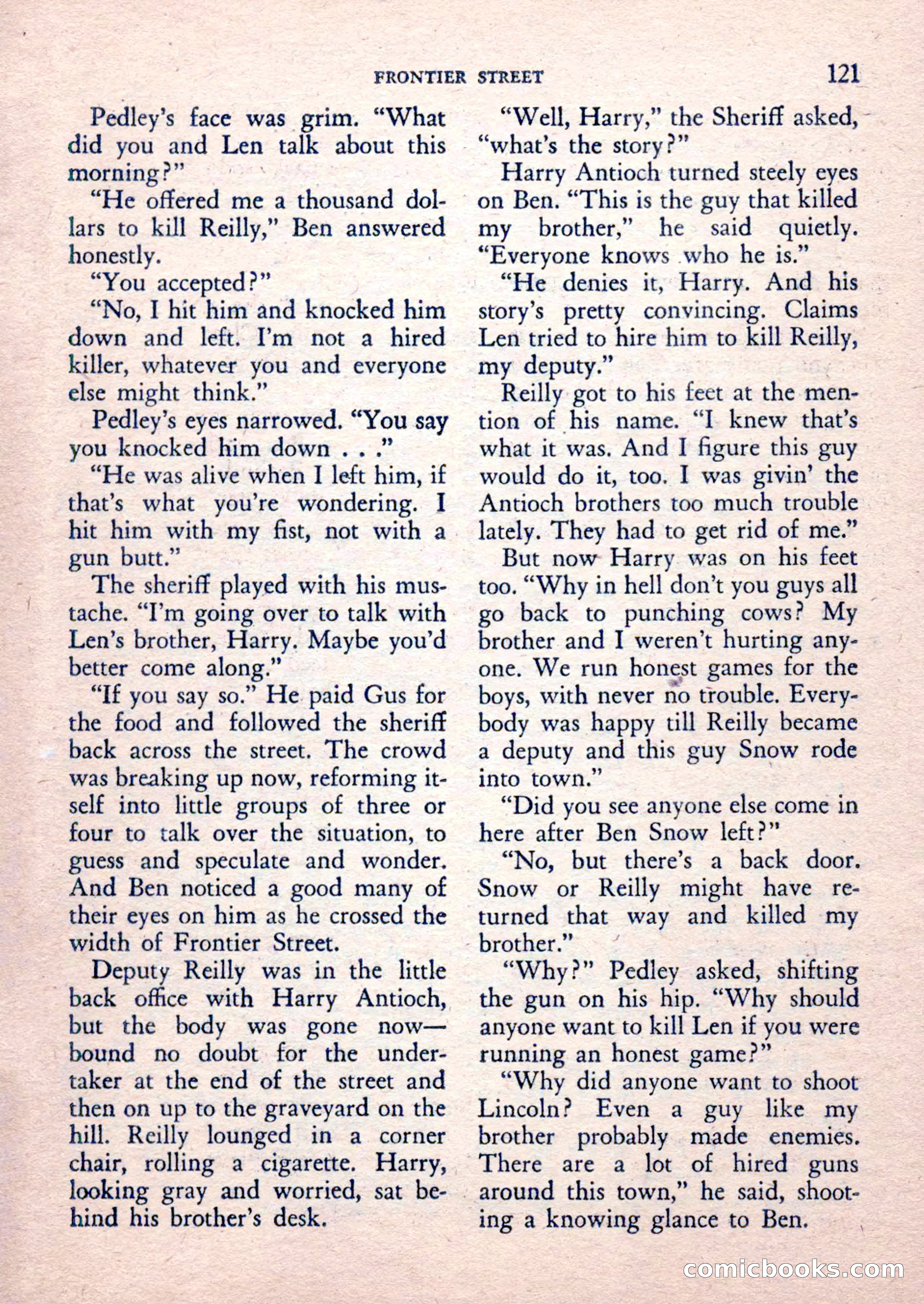 The Saint Mystery Magazine, February 1962 — page 123 of 132