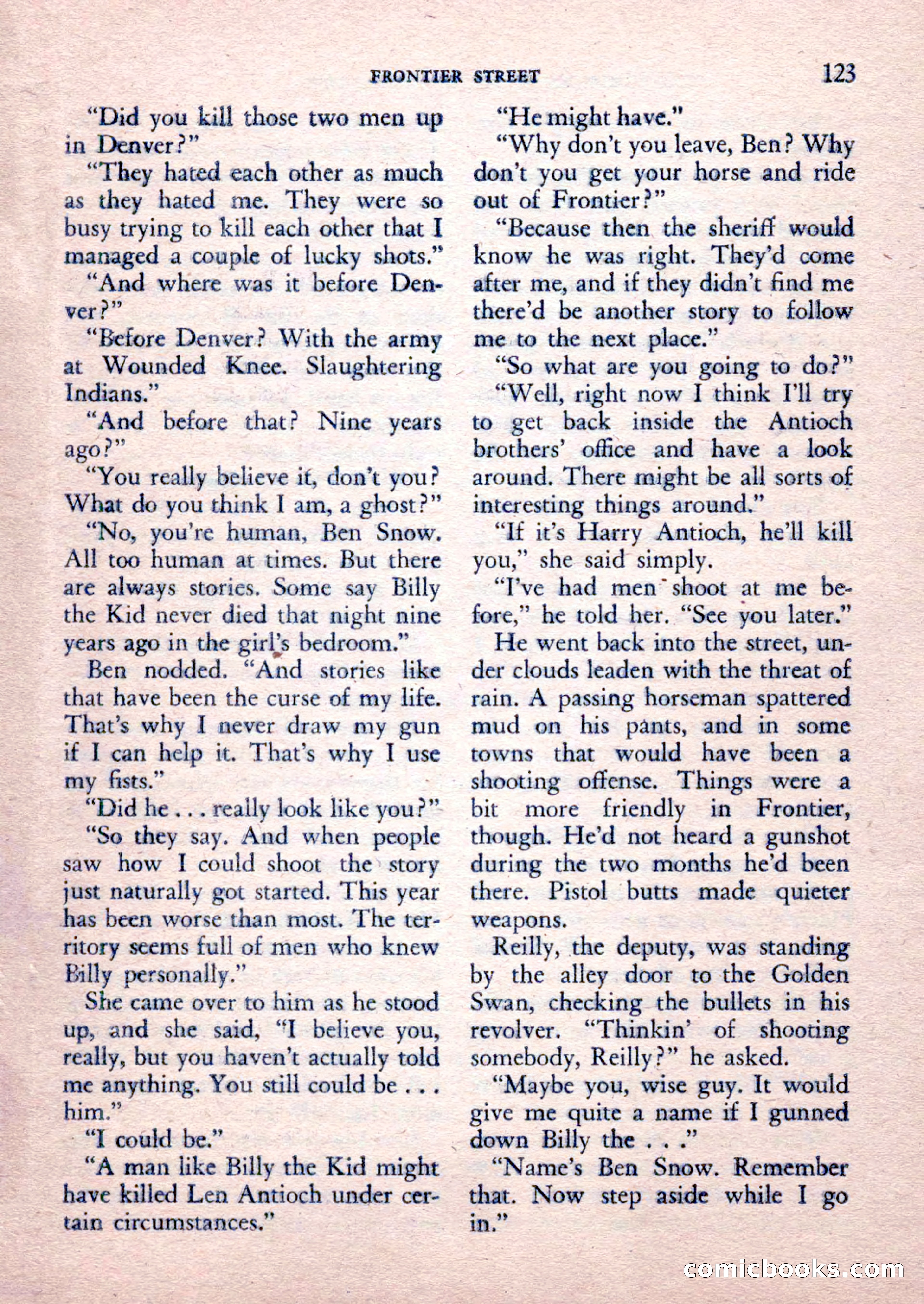 The Saint Mystery Magazine, February 1962 — page 125 of 132