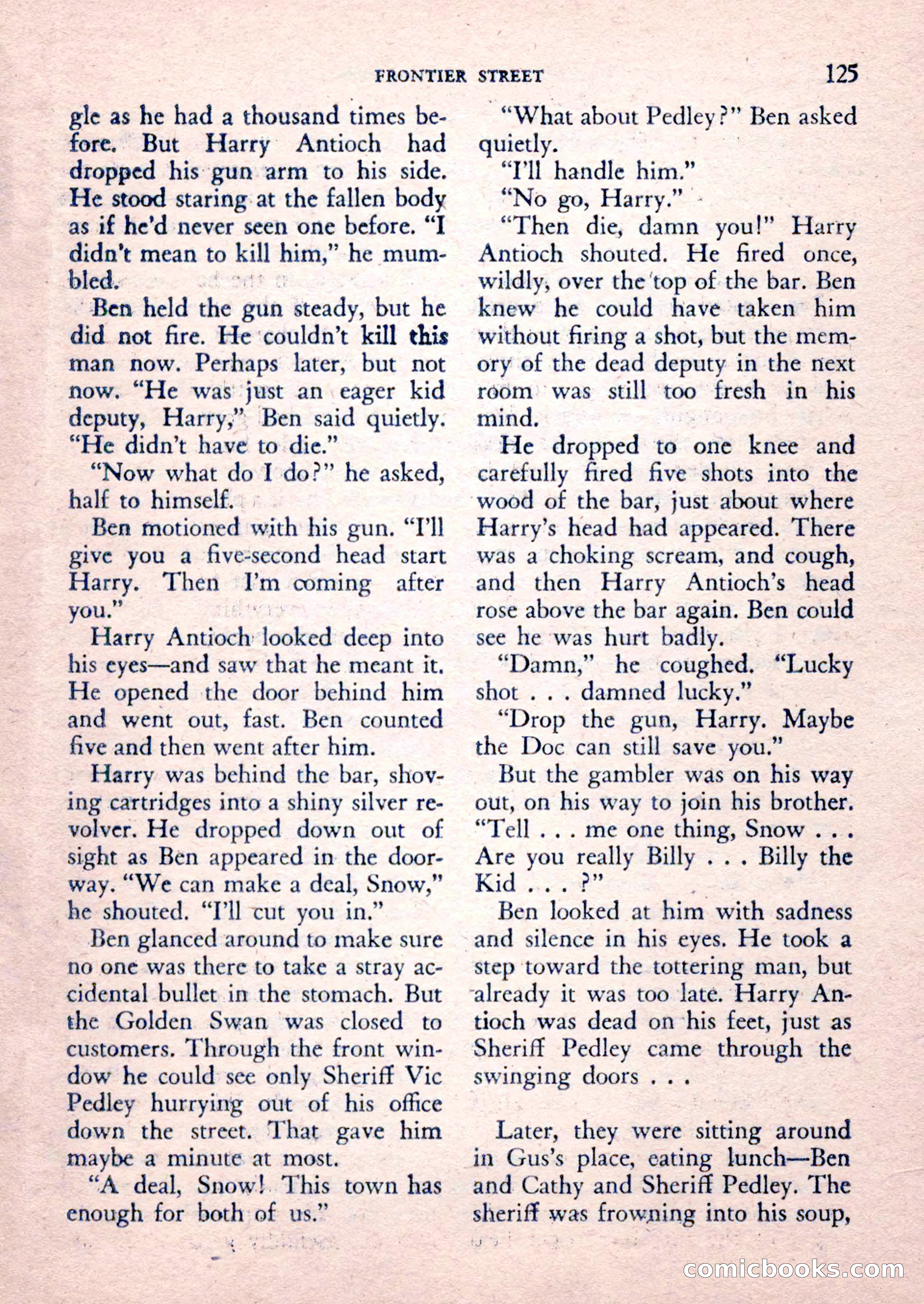 The Saint Mystery Magazine, February 1962 — page 127 of 132