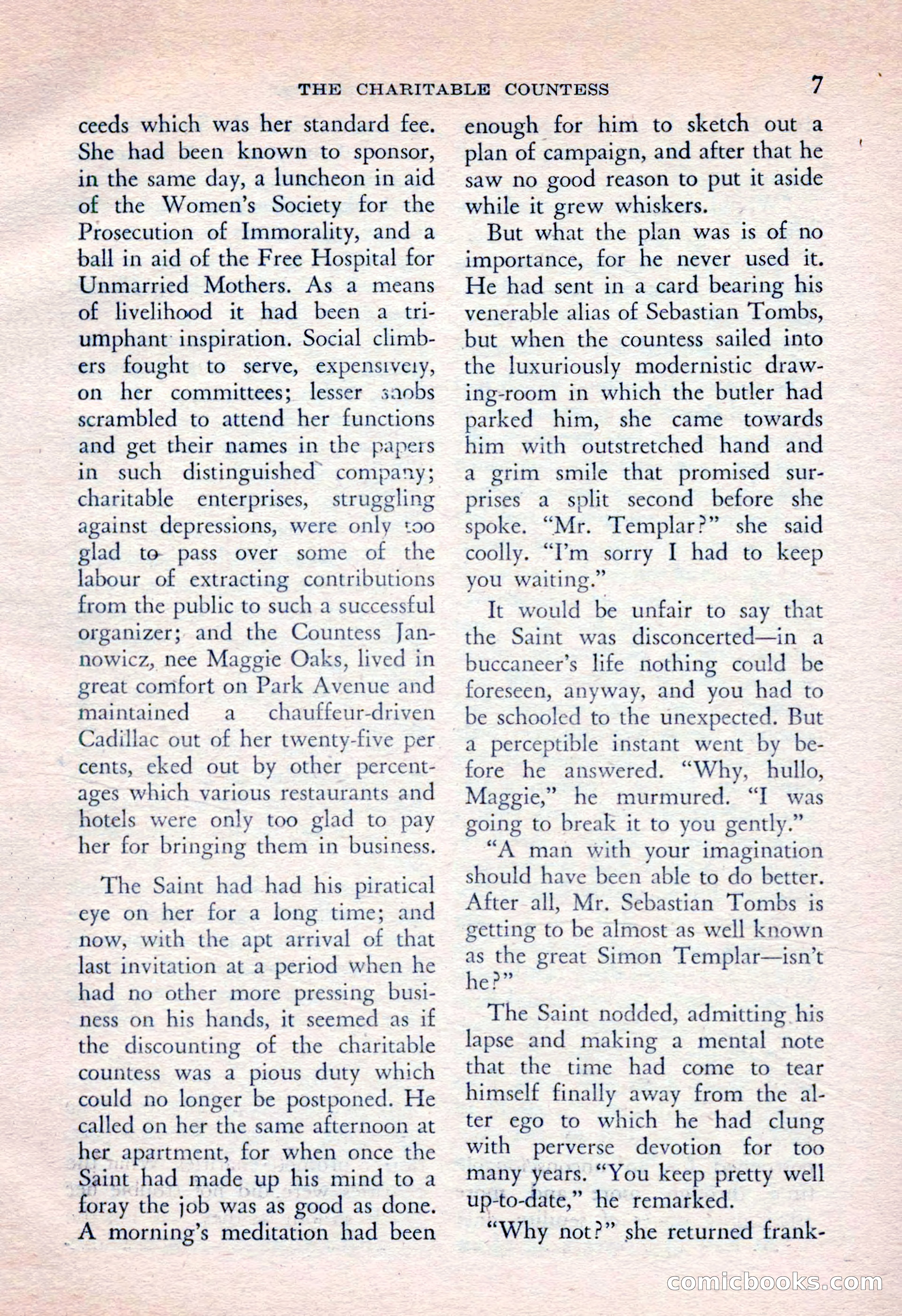 The Saint Mystery Magazine, April 1962 — page 9 of 132