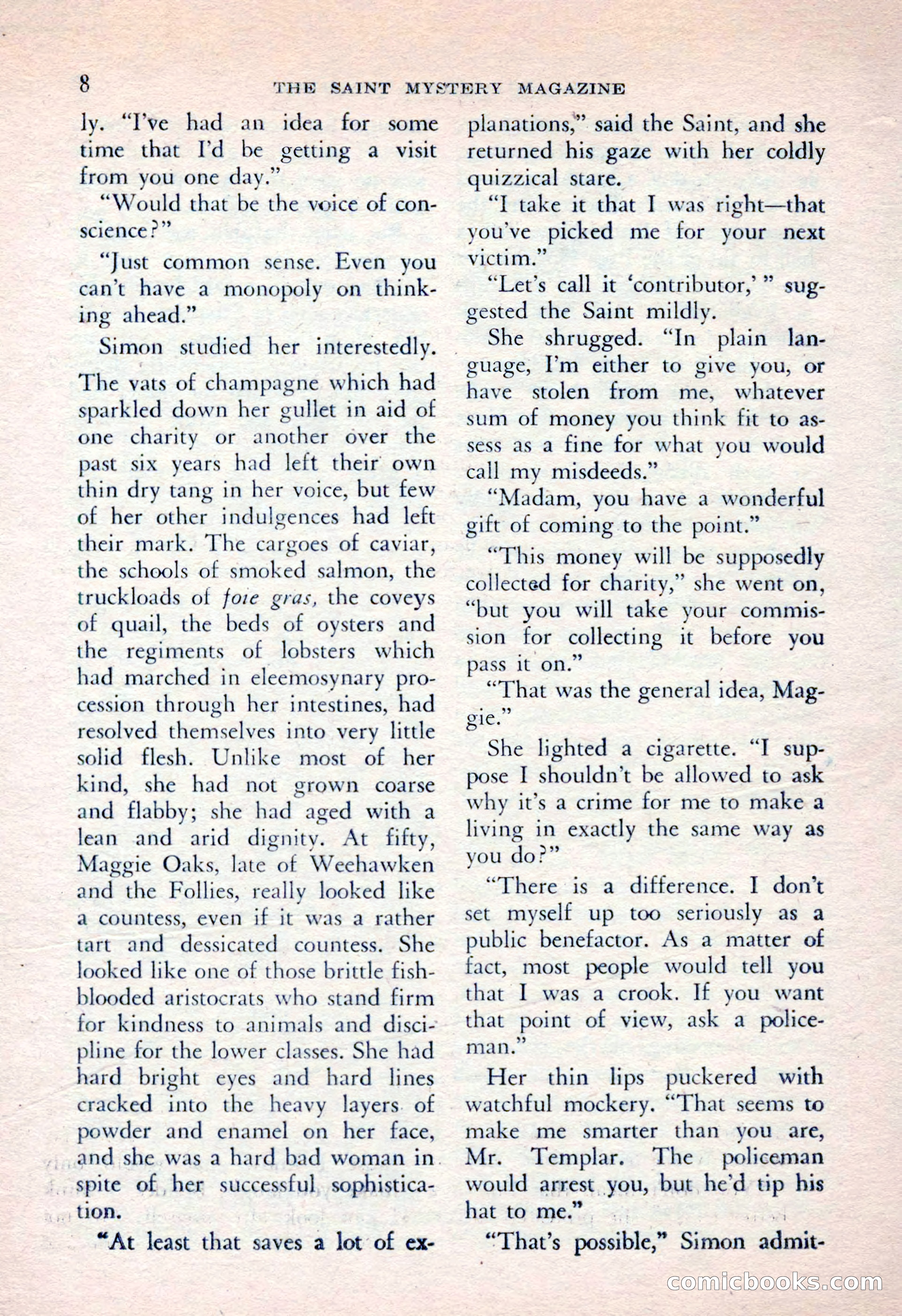The Saint Mystery Magazine, April 1962 — page 10 of 132