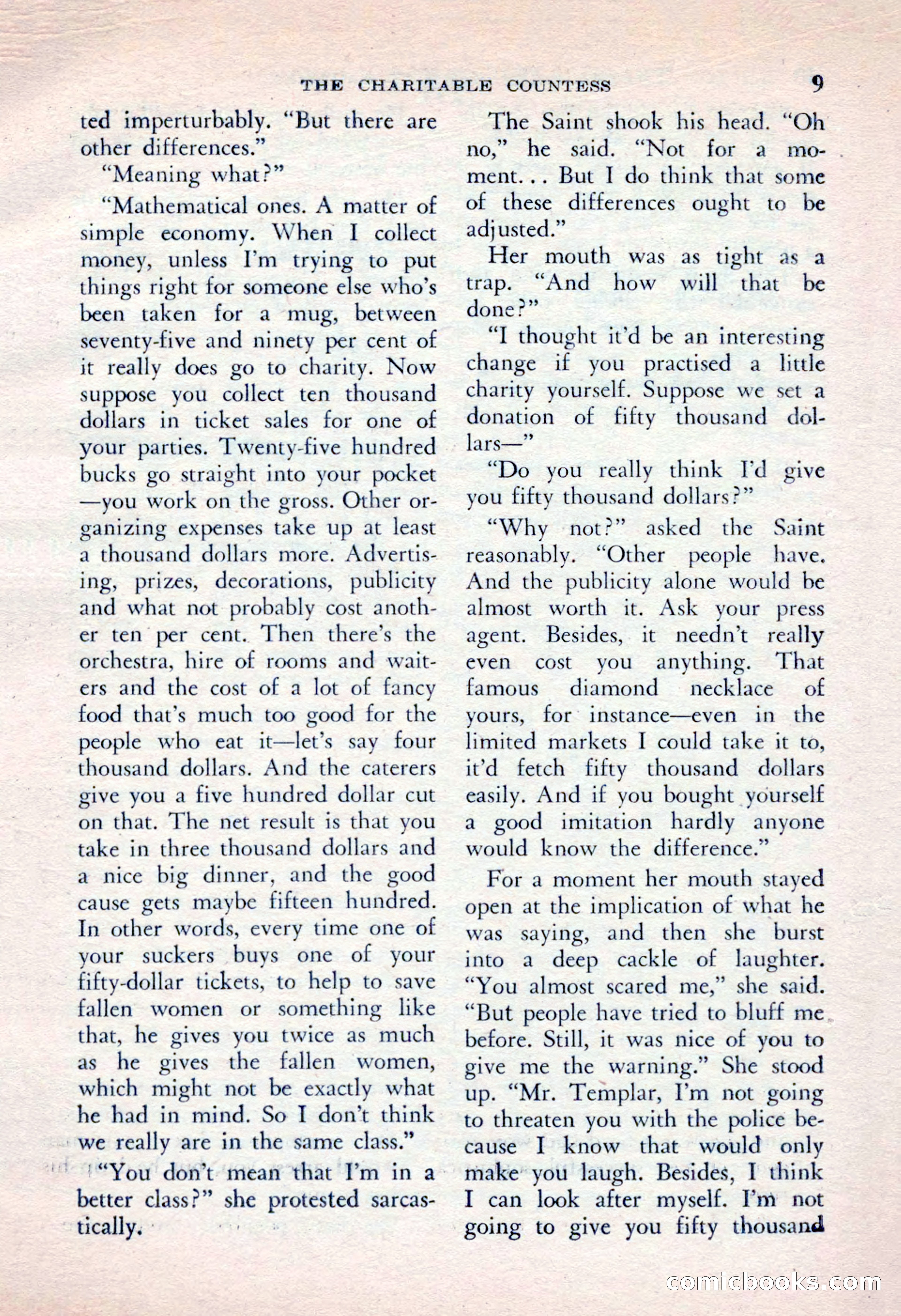 The Saint Mystery Magazine, April 1962 — page 11 of 132
