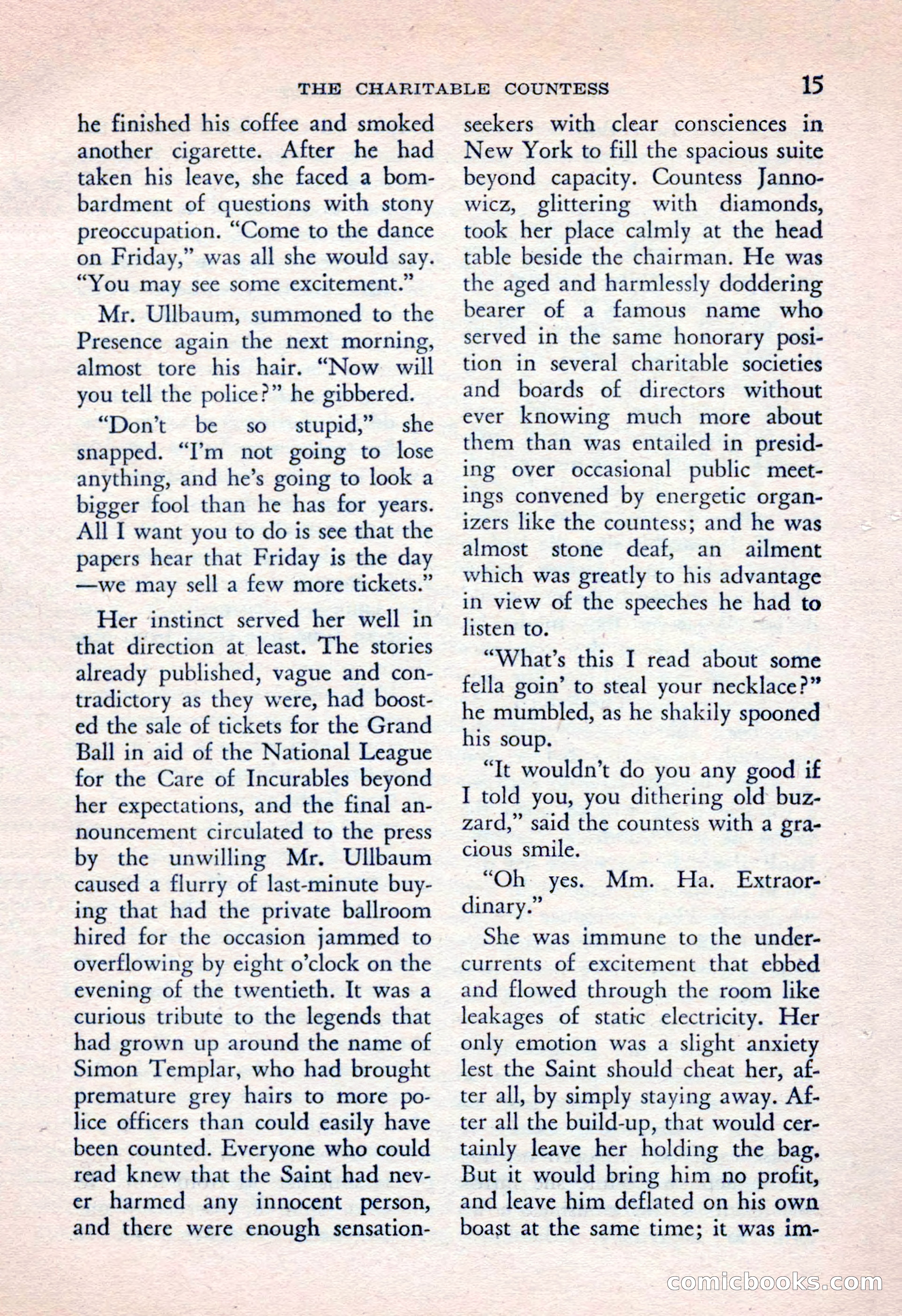 The Saint Mystery Magazine, April 1962 — page 17 of 132