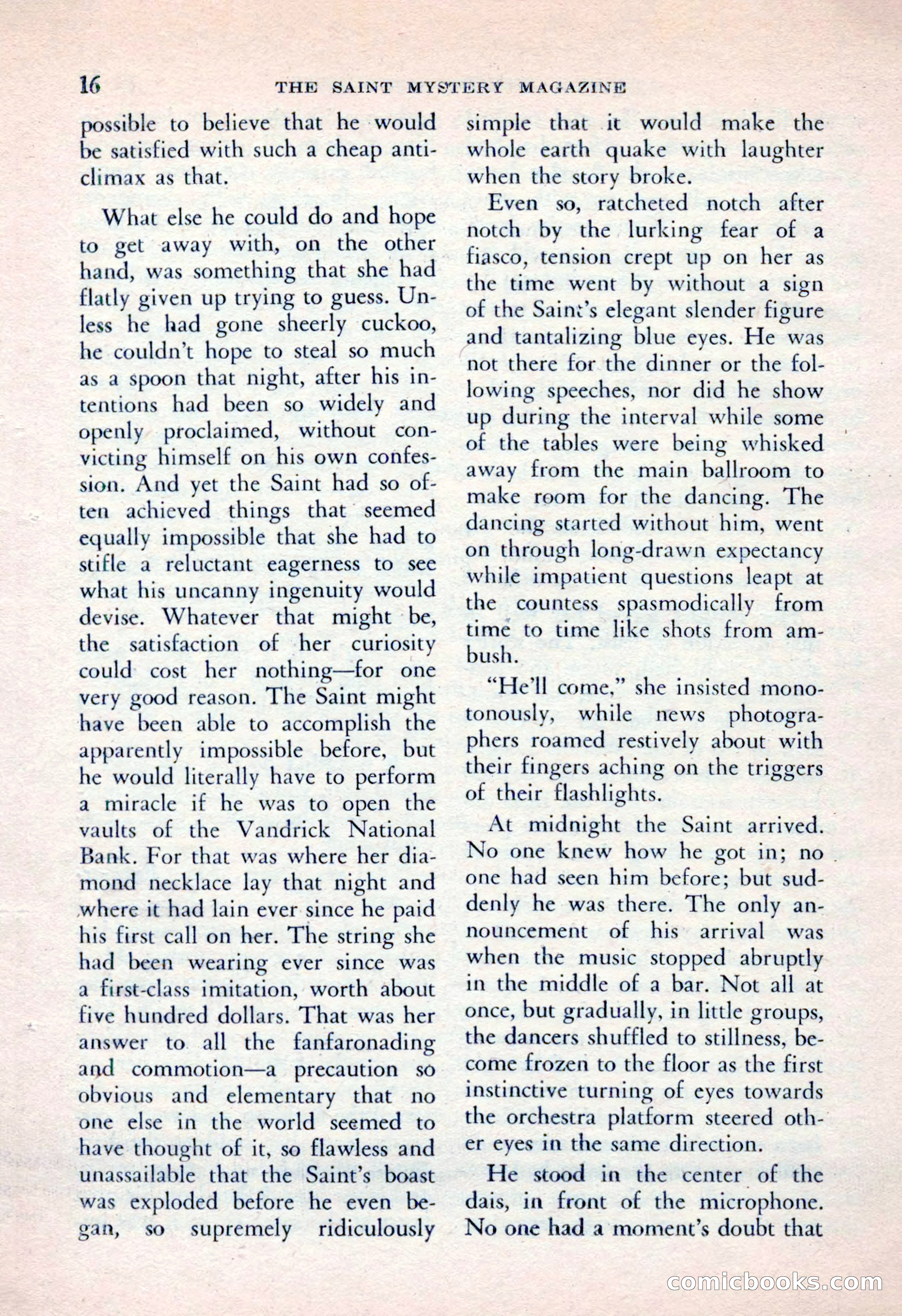 The Saint Mystery Magazine, April 1962 — page 18 of 132