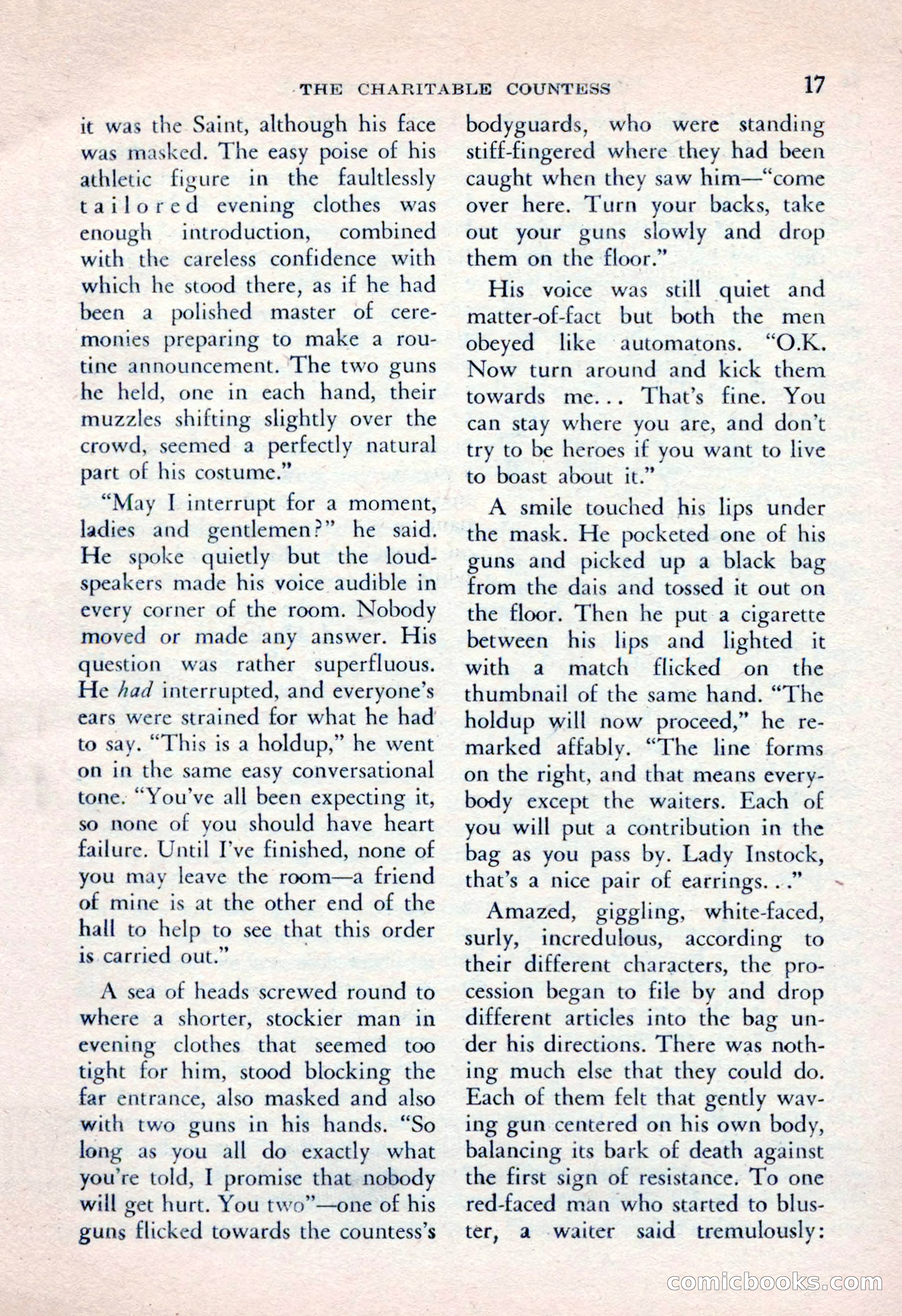 The Saint Mystery Magazine, April 1962 — page 19 of 132