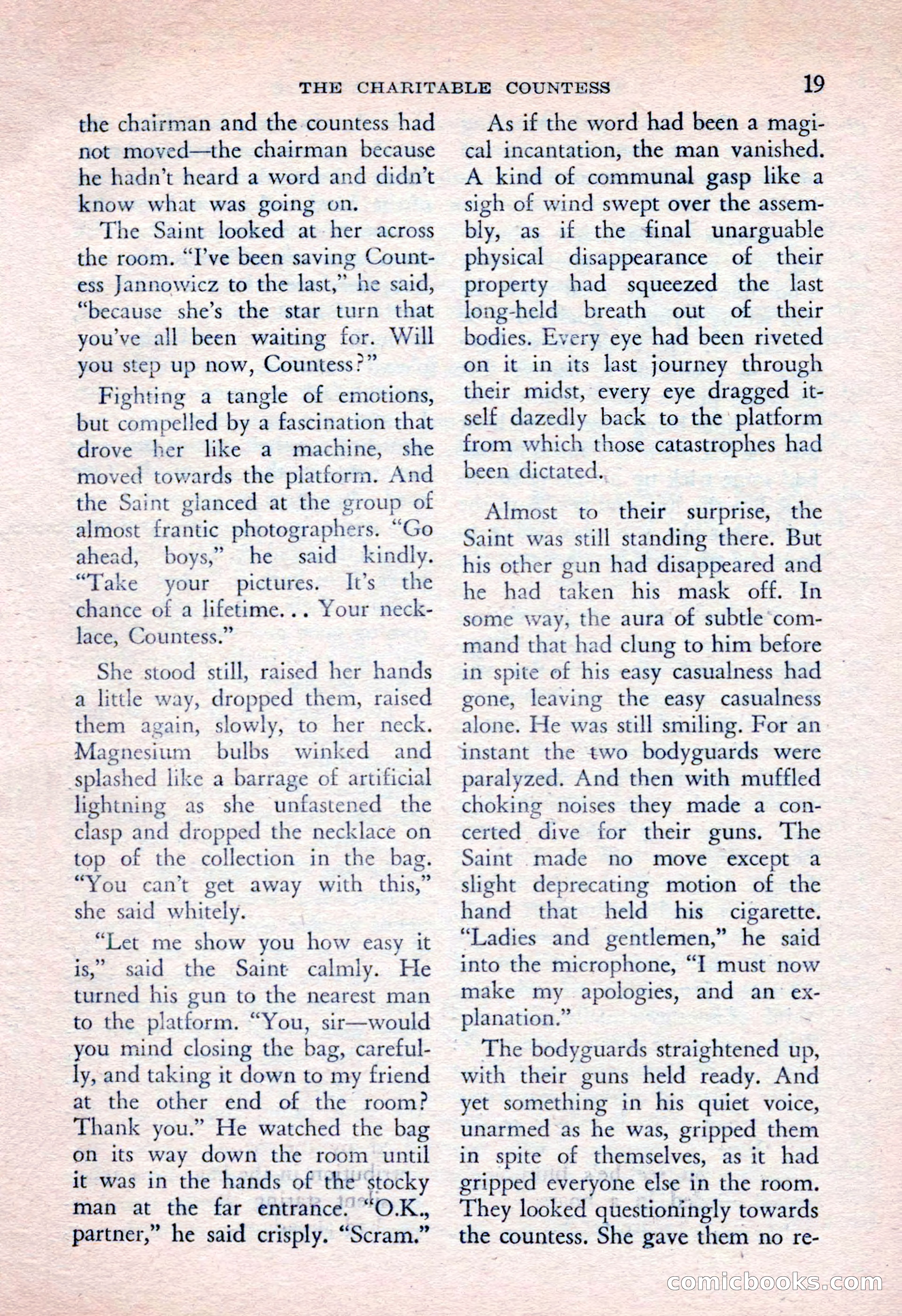 The Saint Mystery Magazine, April 1962 — page 21 of 132