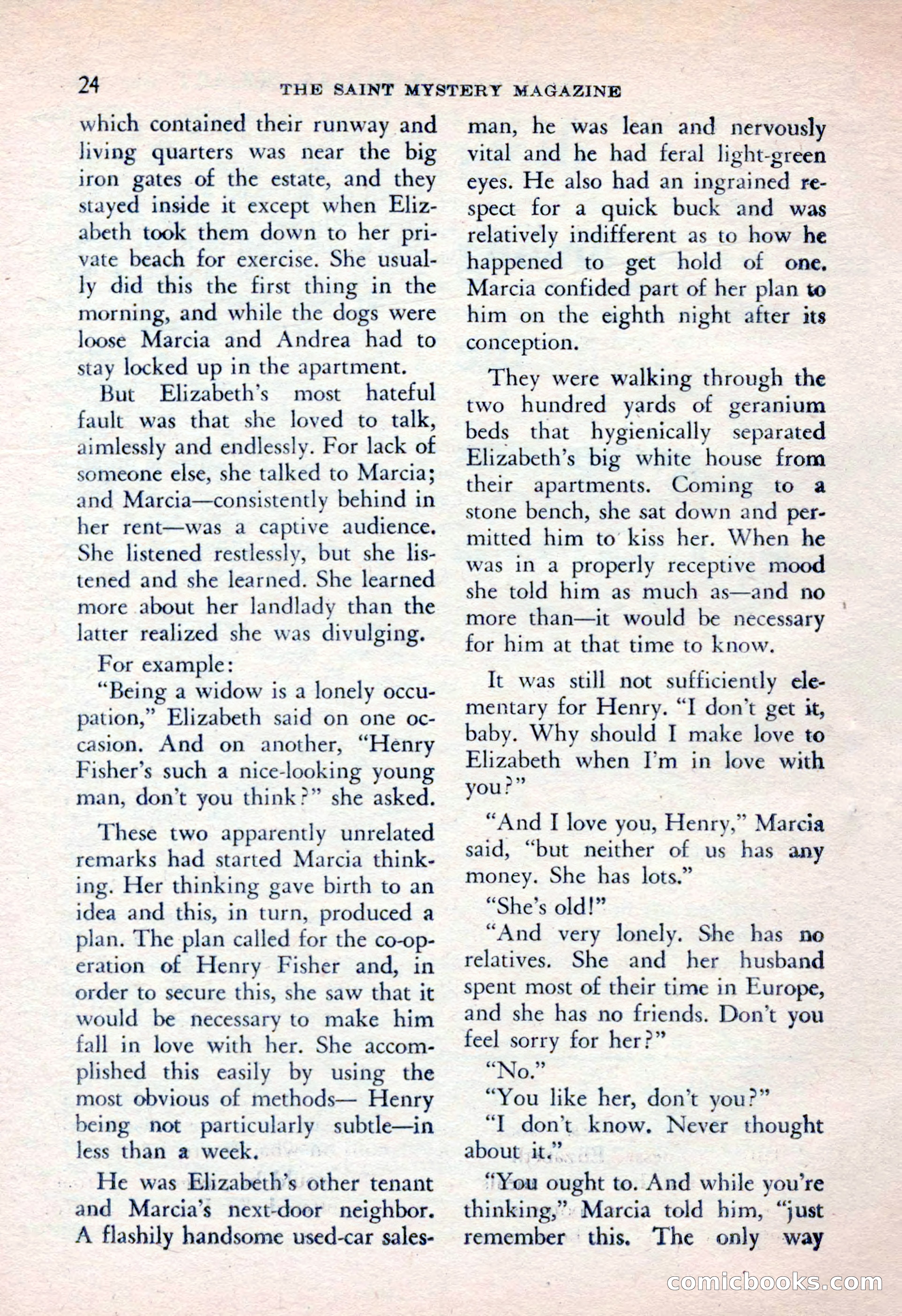 The Saint Mystery Magazine, April 1962 — page 26 of 132