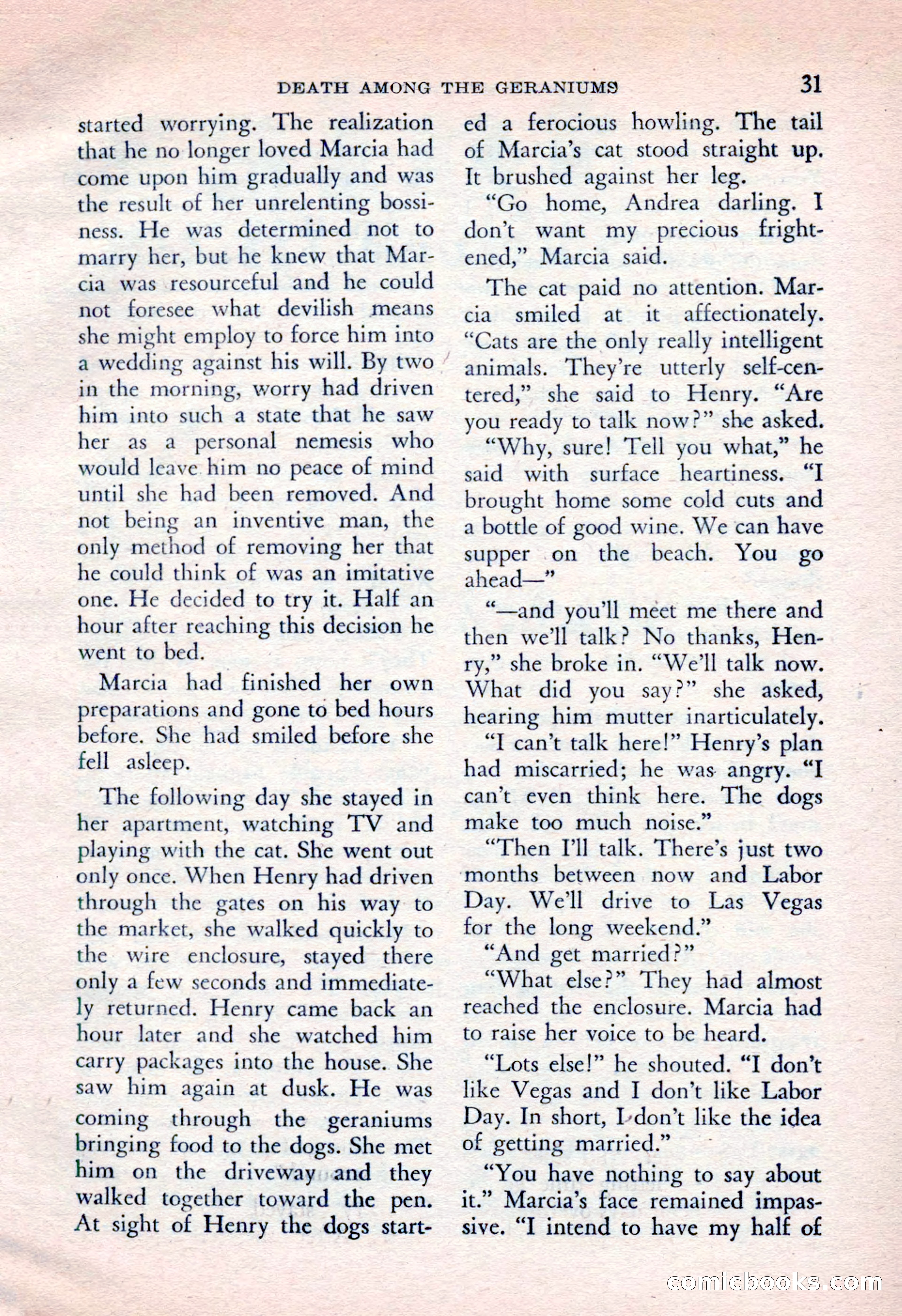 The Saint Mystery Magazine, April 1962 — page 33 of 132