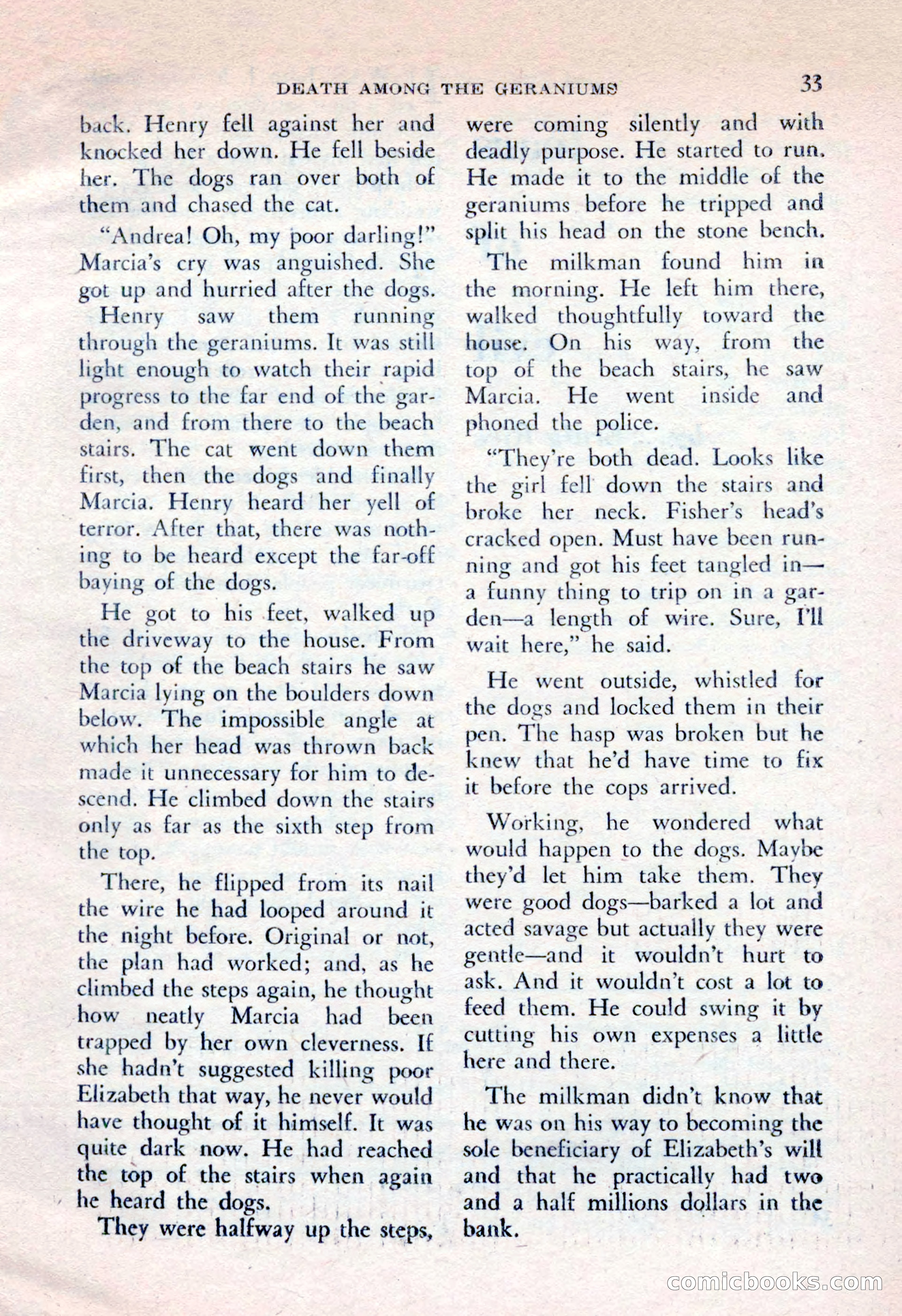 The Saint Mystery Magazine, April 1962 — page 35 of 132