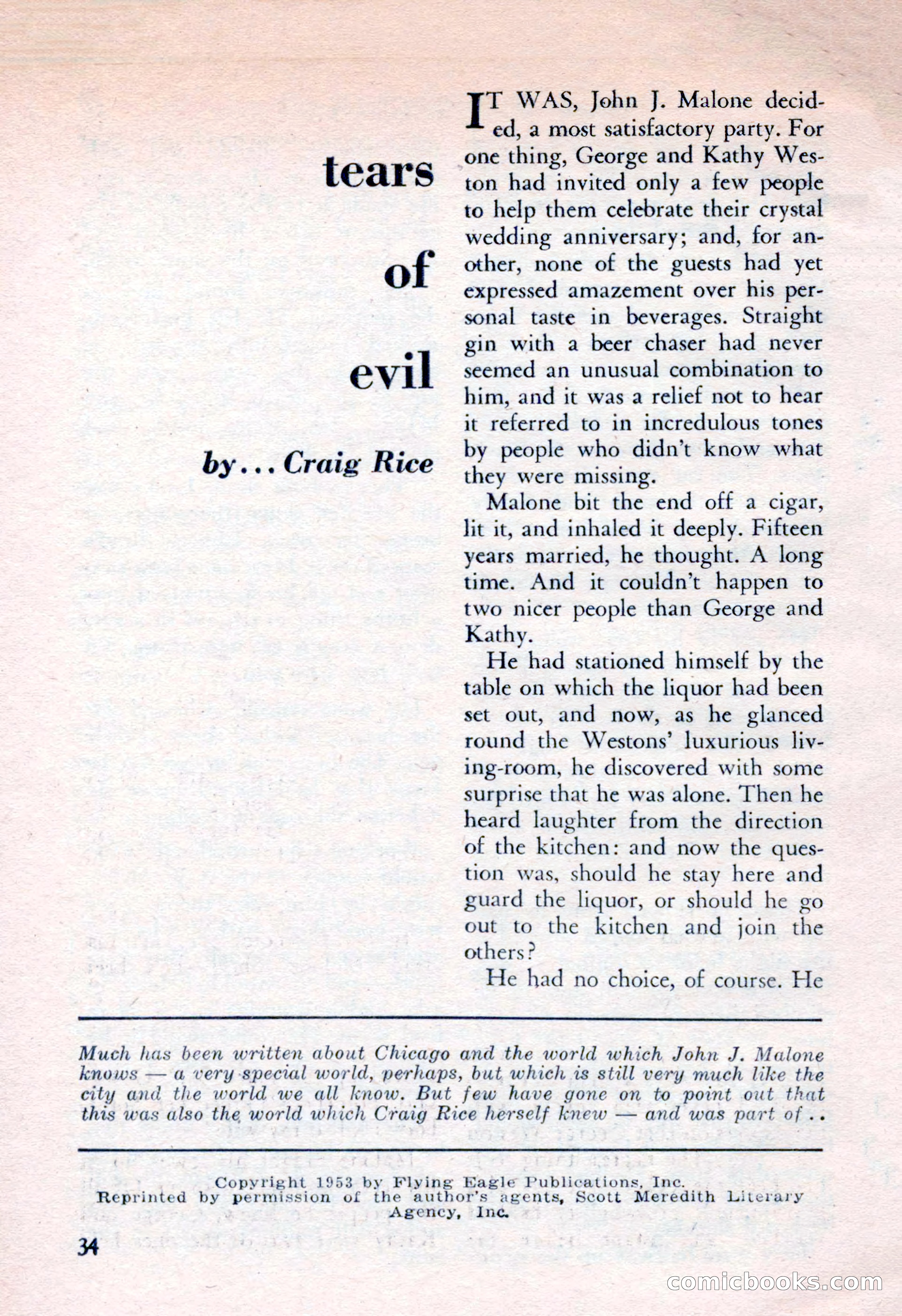 The Saint Mystery Magazine, April 1962 — page 36 of 132