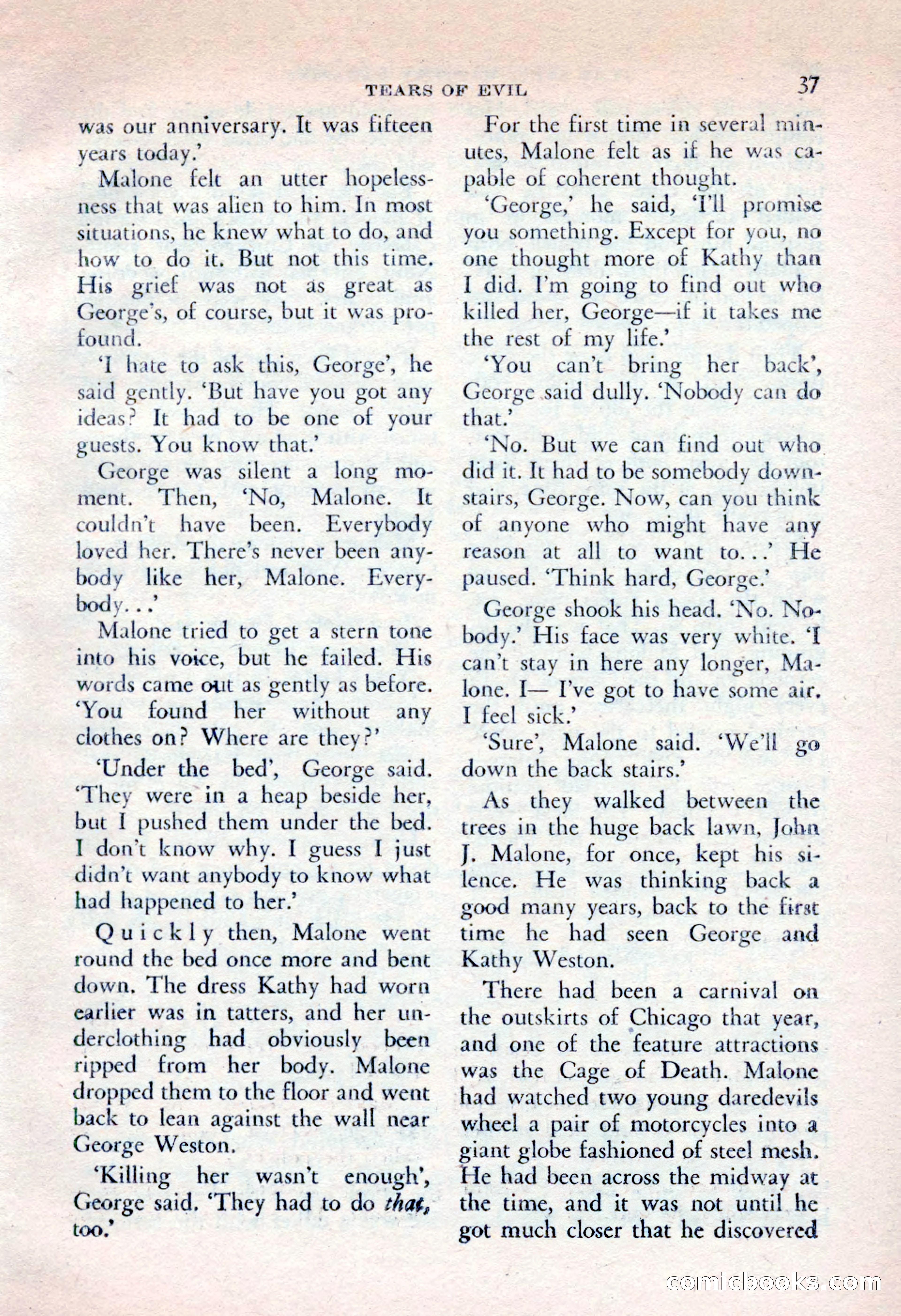 The Saint Mystery Magazine, April 1962 — page 39 of 132