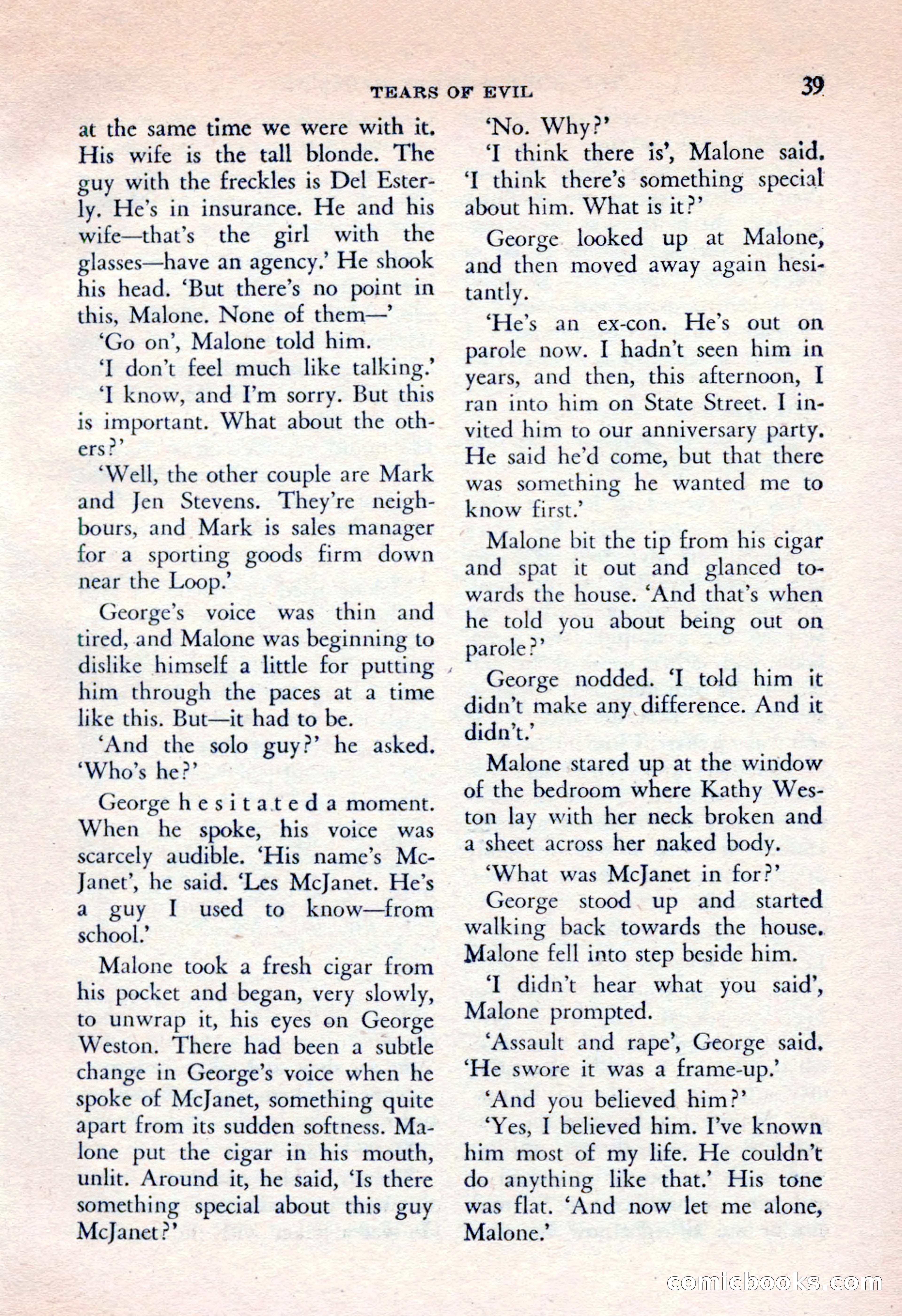 The Saint Mystery Magazine, April 1962 — page 41 of 132