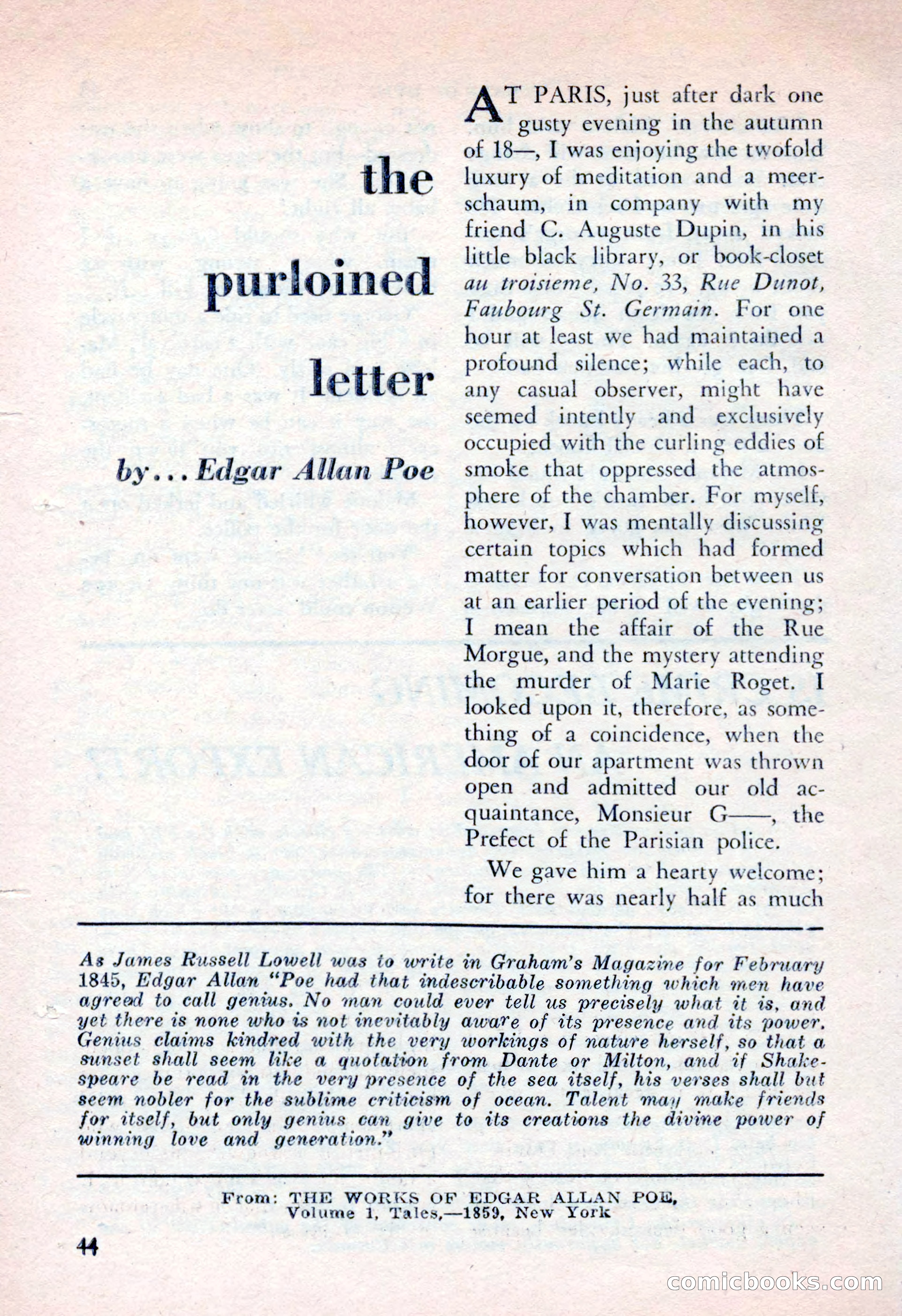 The Saint Mystery Magazine, April 1962 — page 46 of 132