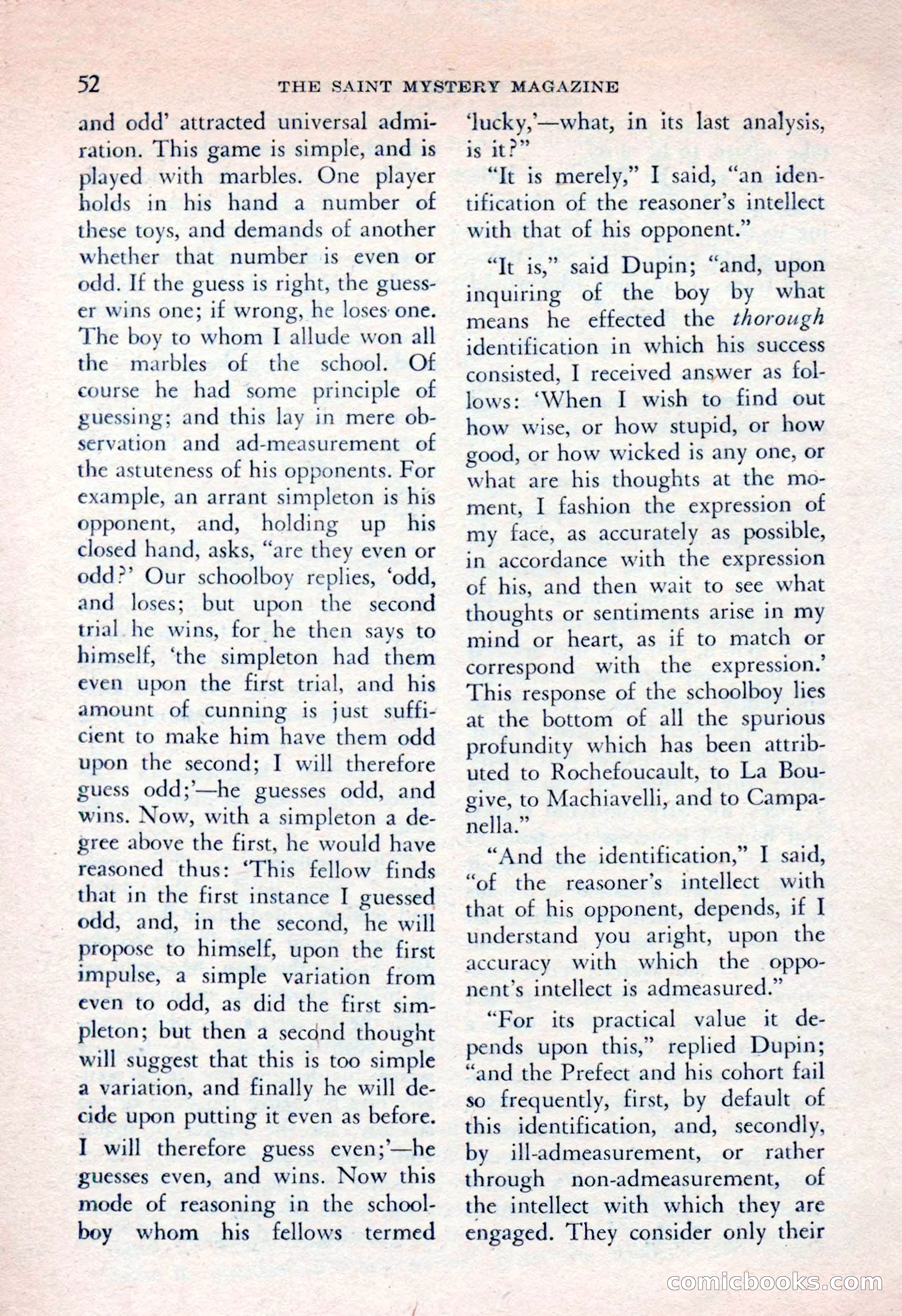The Saint Mystery Magazine, April 1962 — page 54 of 132