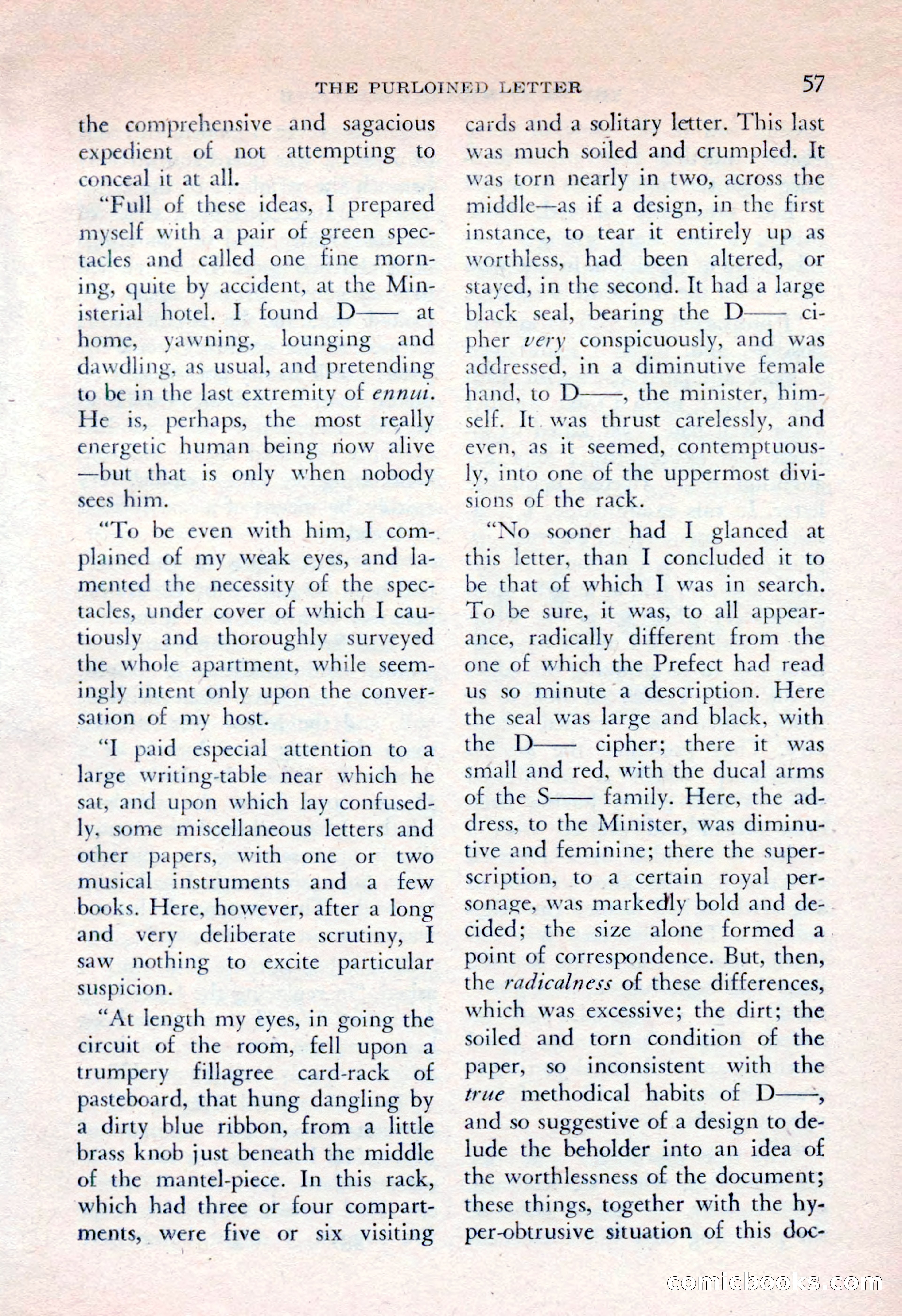 The Saint Mystery Magazine, April 1962 — page 59 of 132