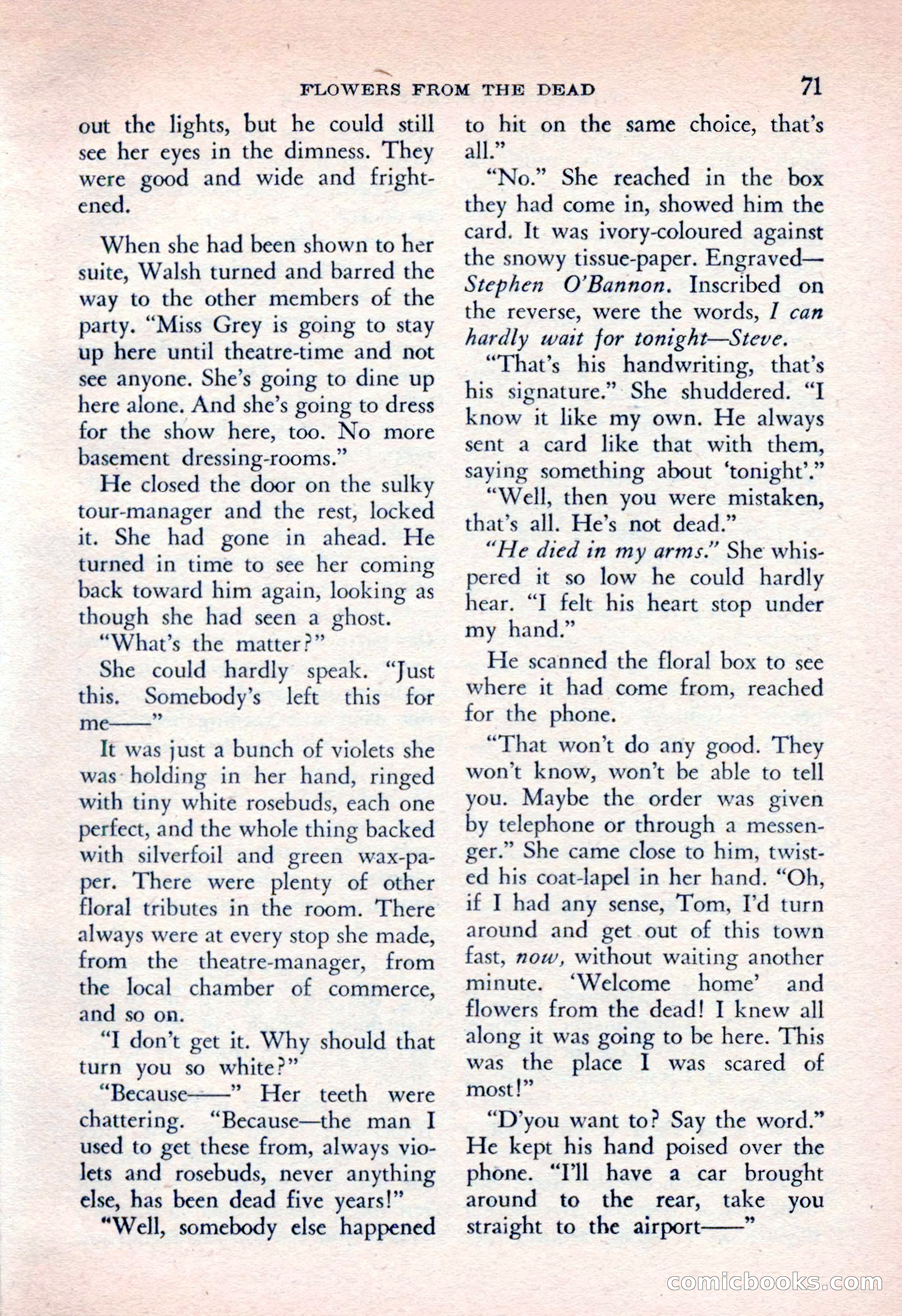 The Saint Mystery Magazine, April 1962 — page 73 of 132