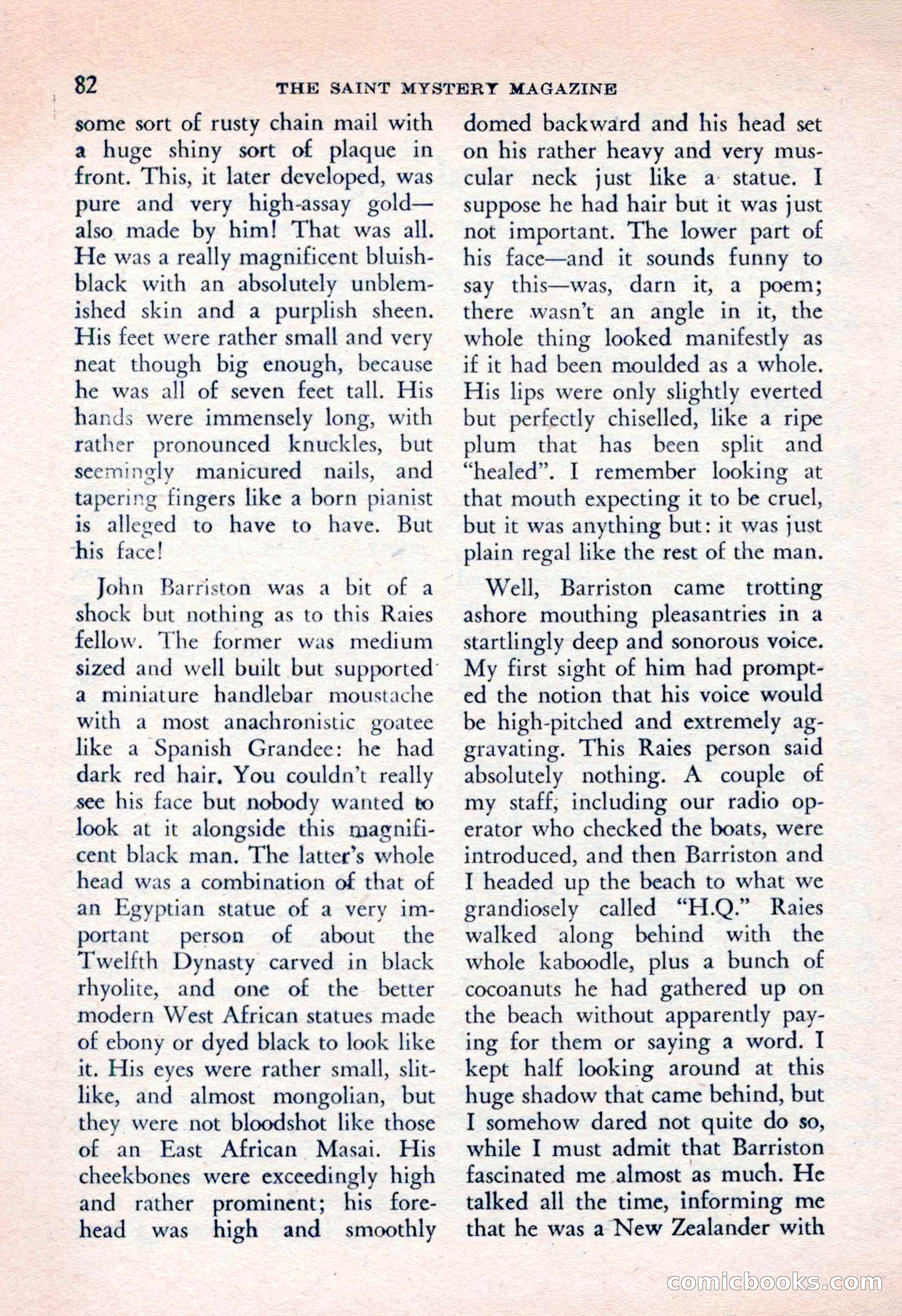 The Saint Mystery Magazine, April 1962 — page 84 of 132