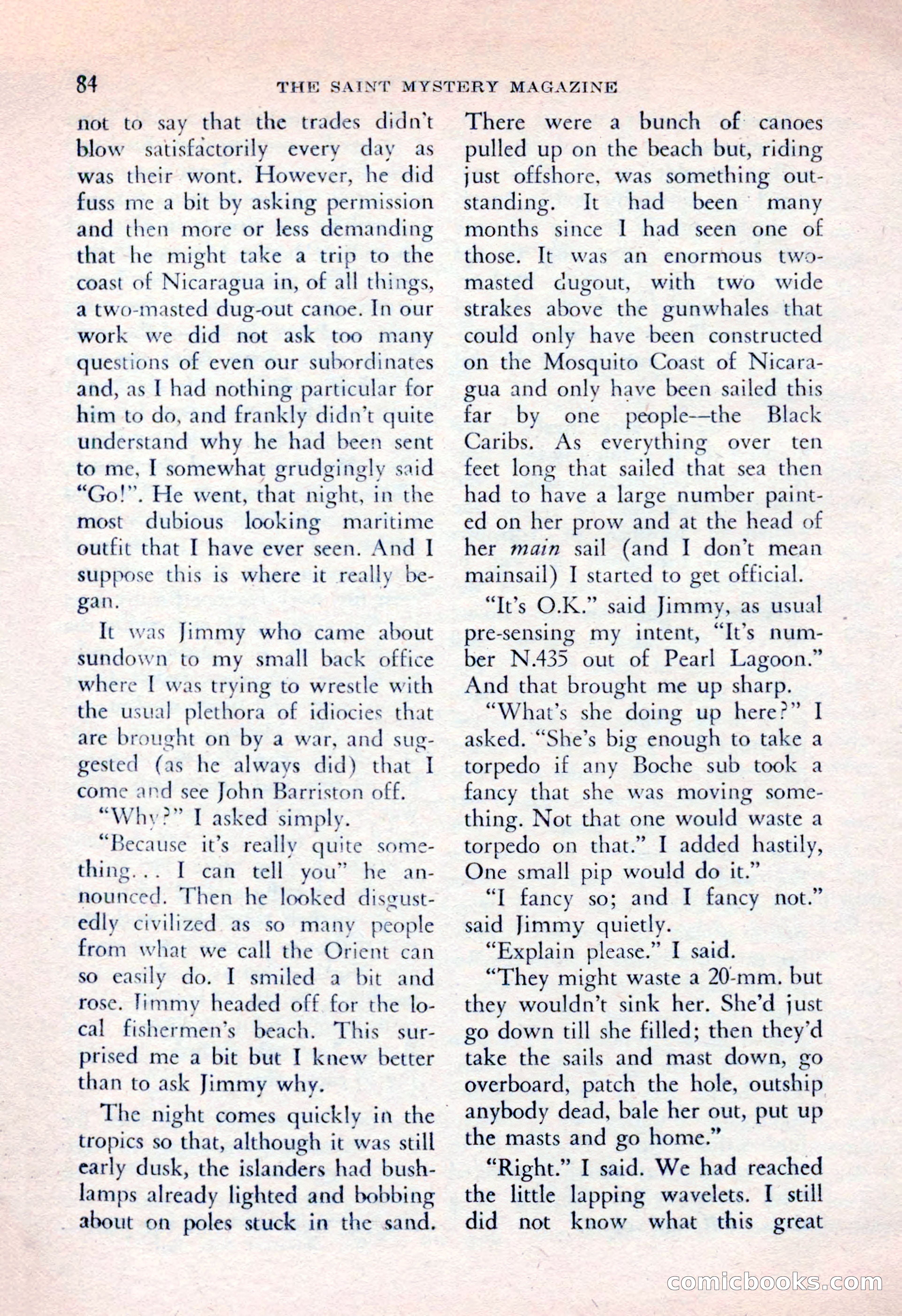 The Saint Mystery Magazine, April 1962 — page 86 of 132