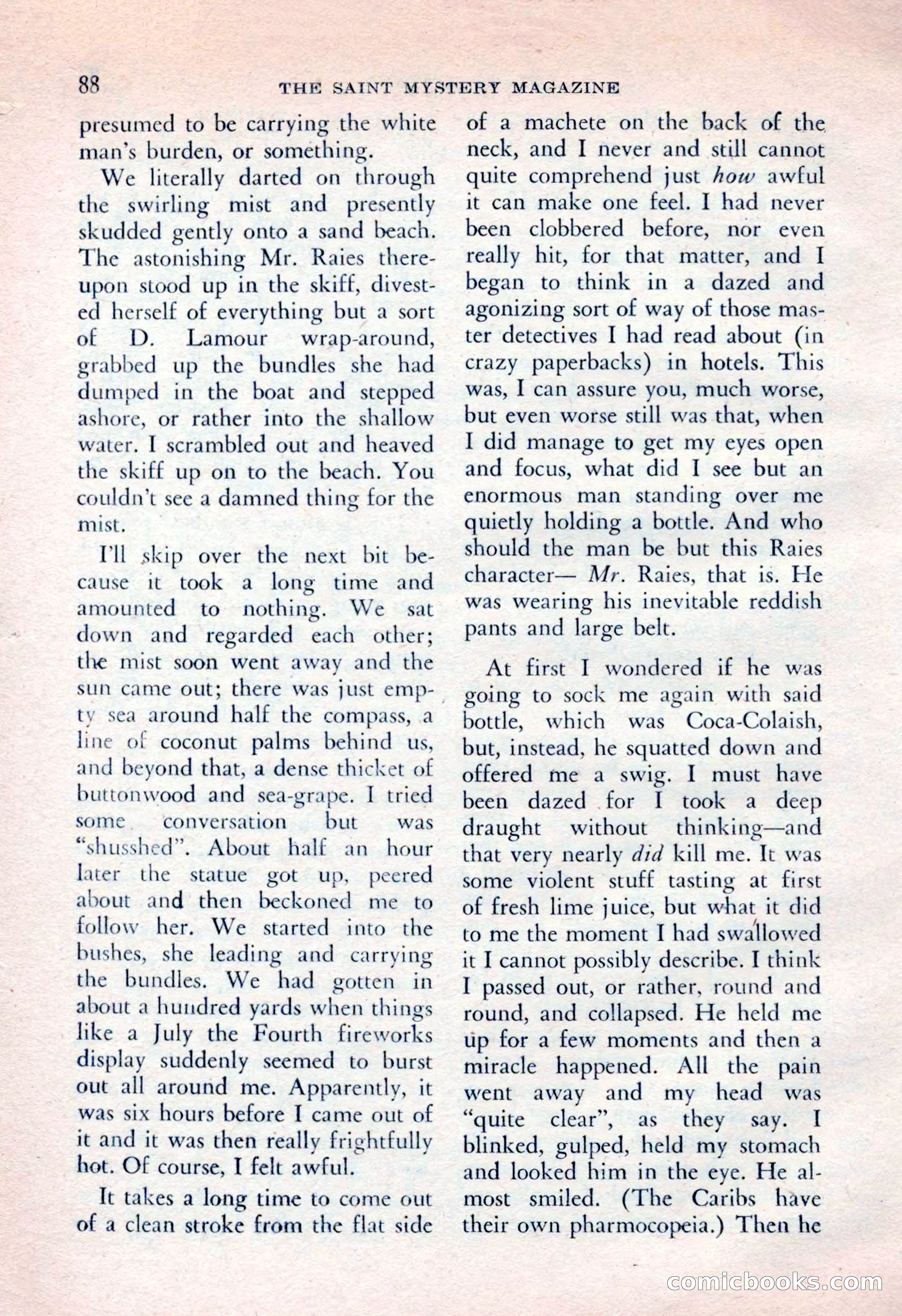 The Saint Mystery Magazine, April 1962 — page 90 of 132