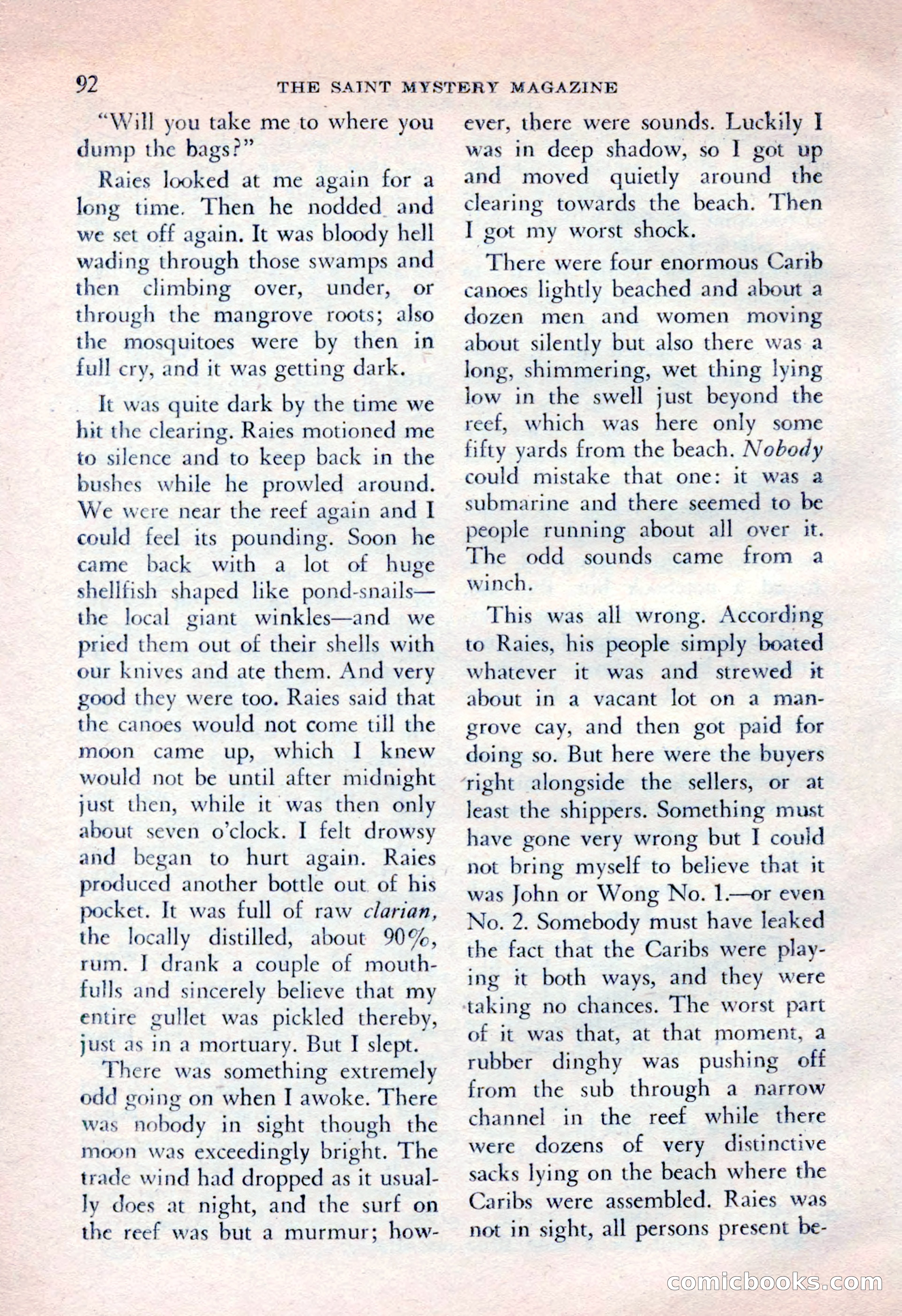 The Saint Mystery Magazine, April 1962 — page 94 of 132