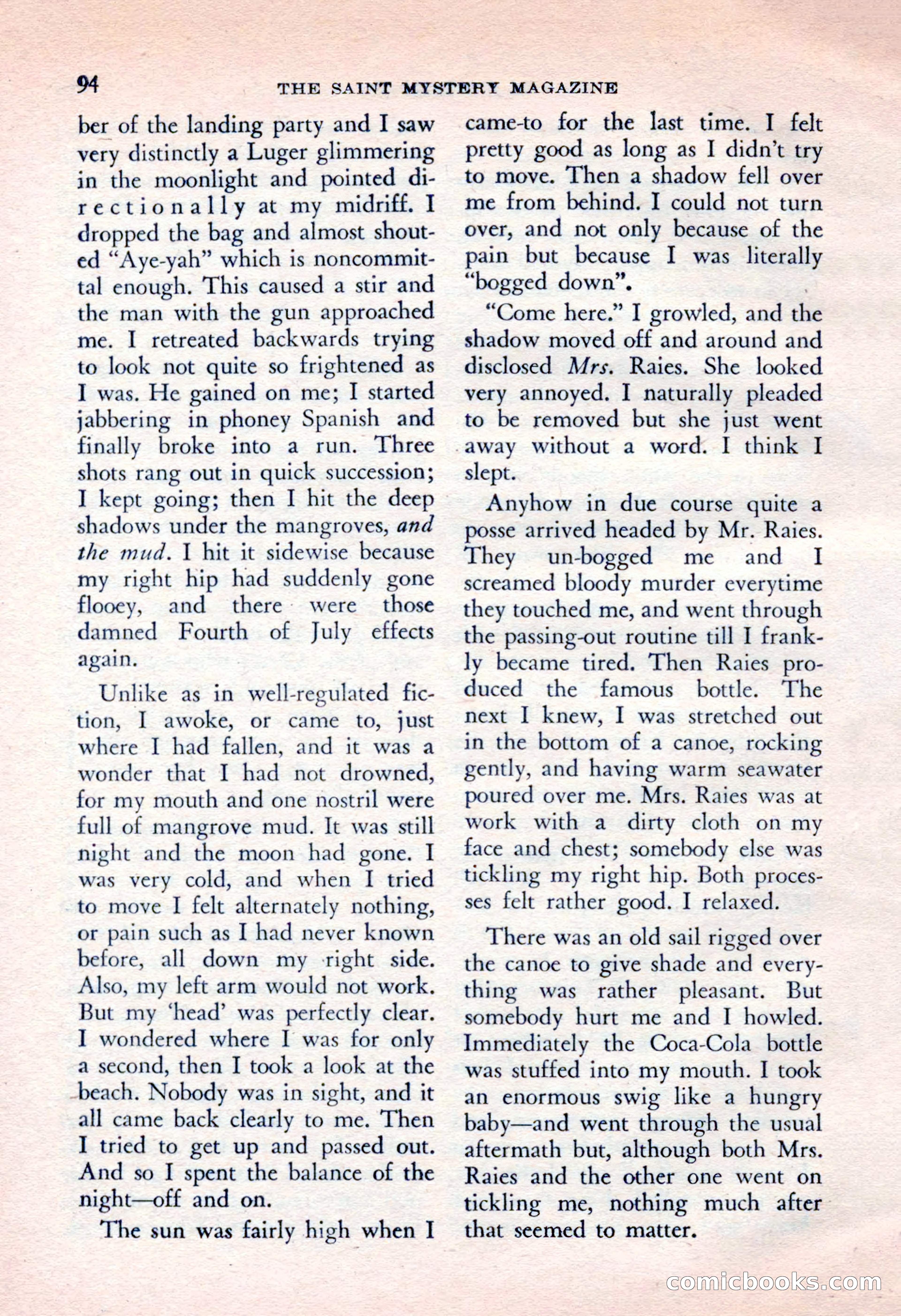 The Saint Mystery Magazine, April 1962 — page 96 of 132