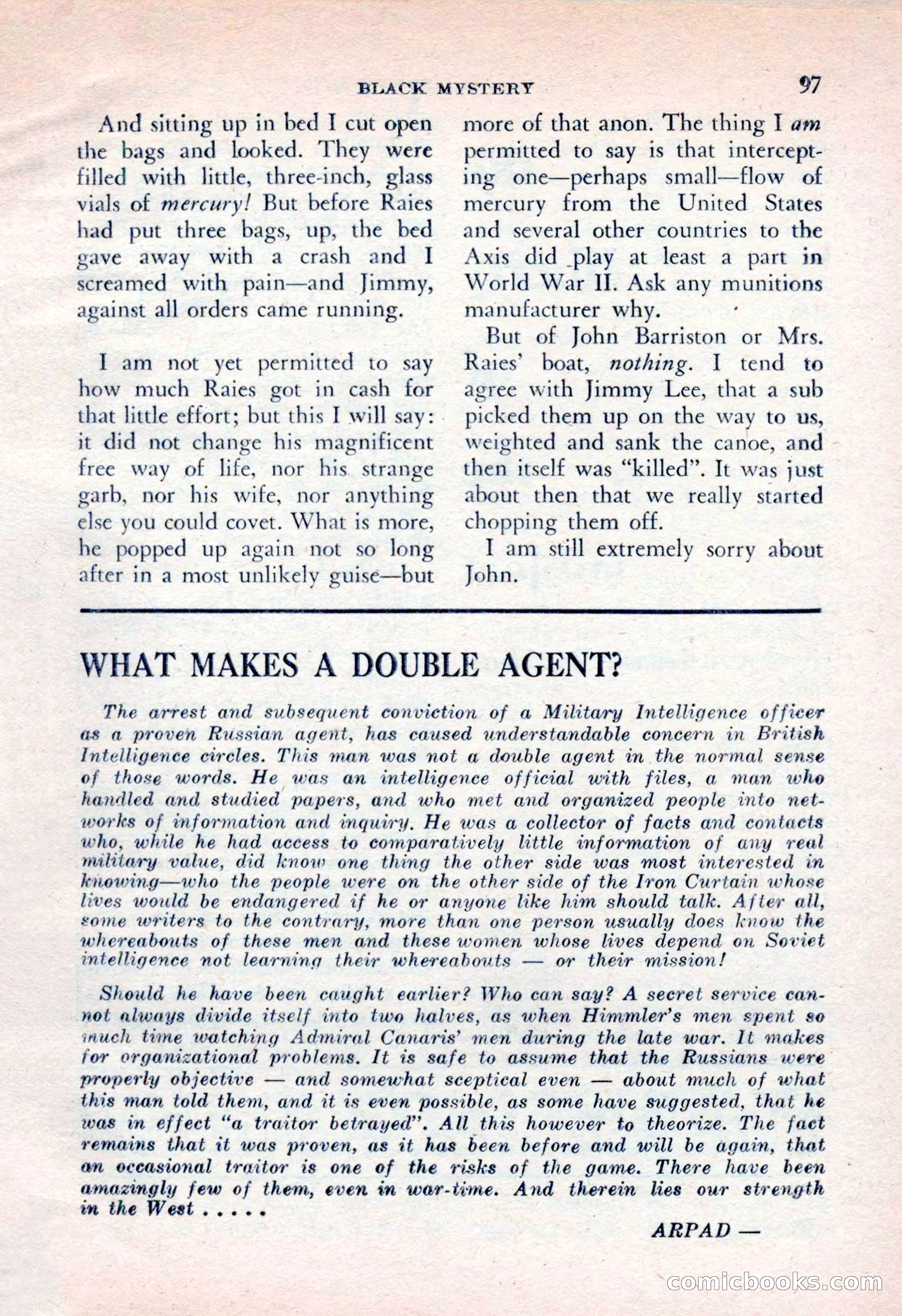 The Saint Mystery Magazine, April 1962 — page 99 of 132