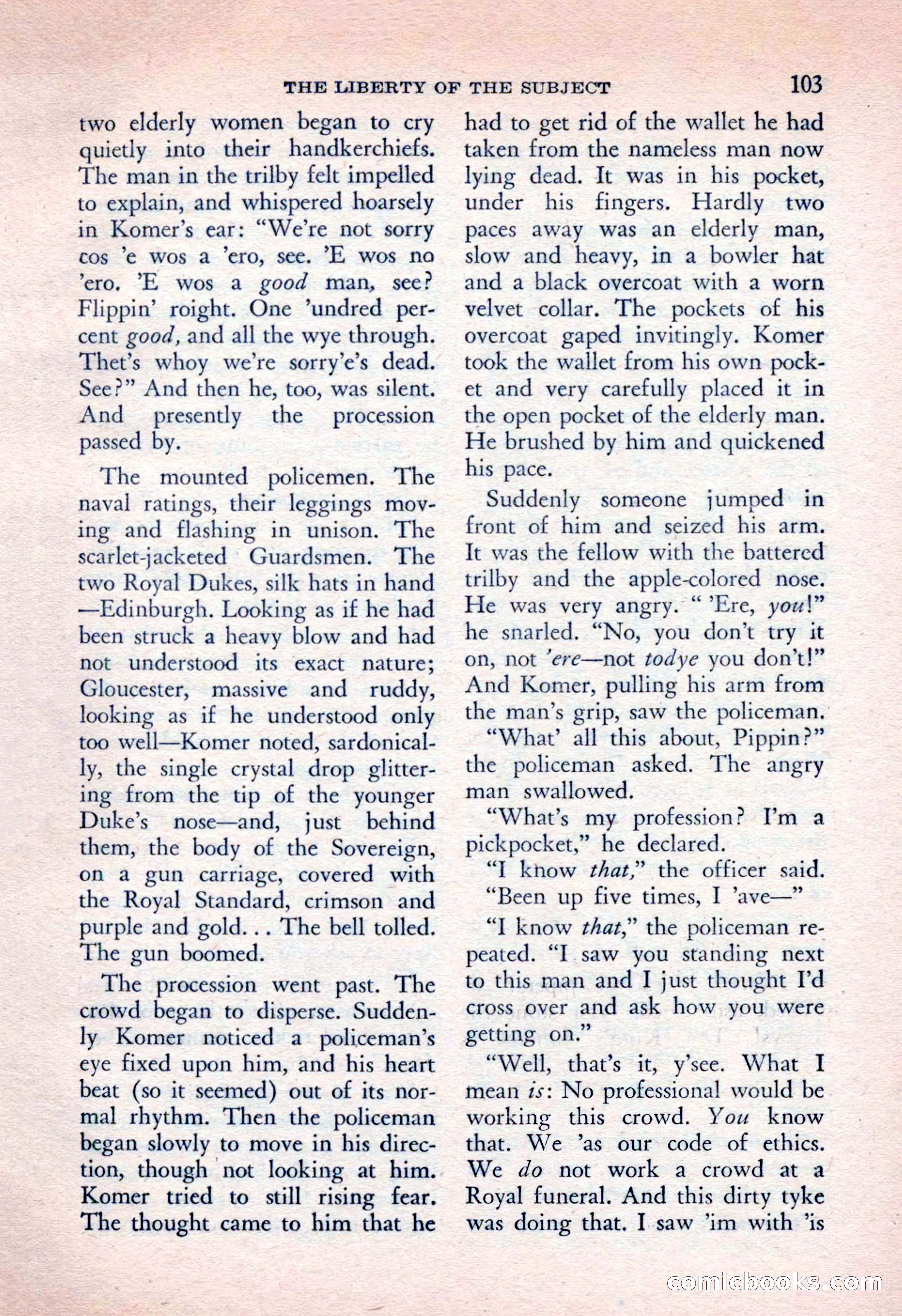 The Saint Mystery Magazine, April 1962 — page 105 of 132