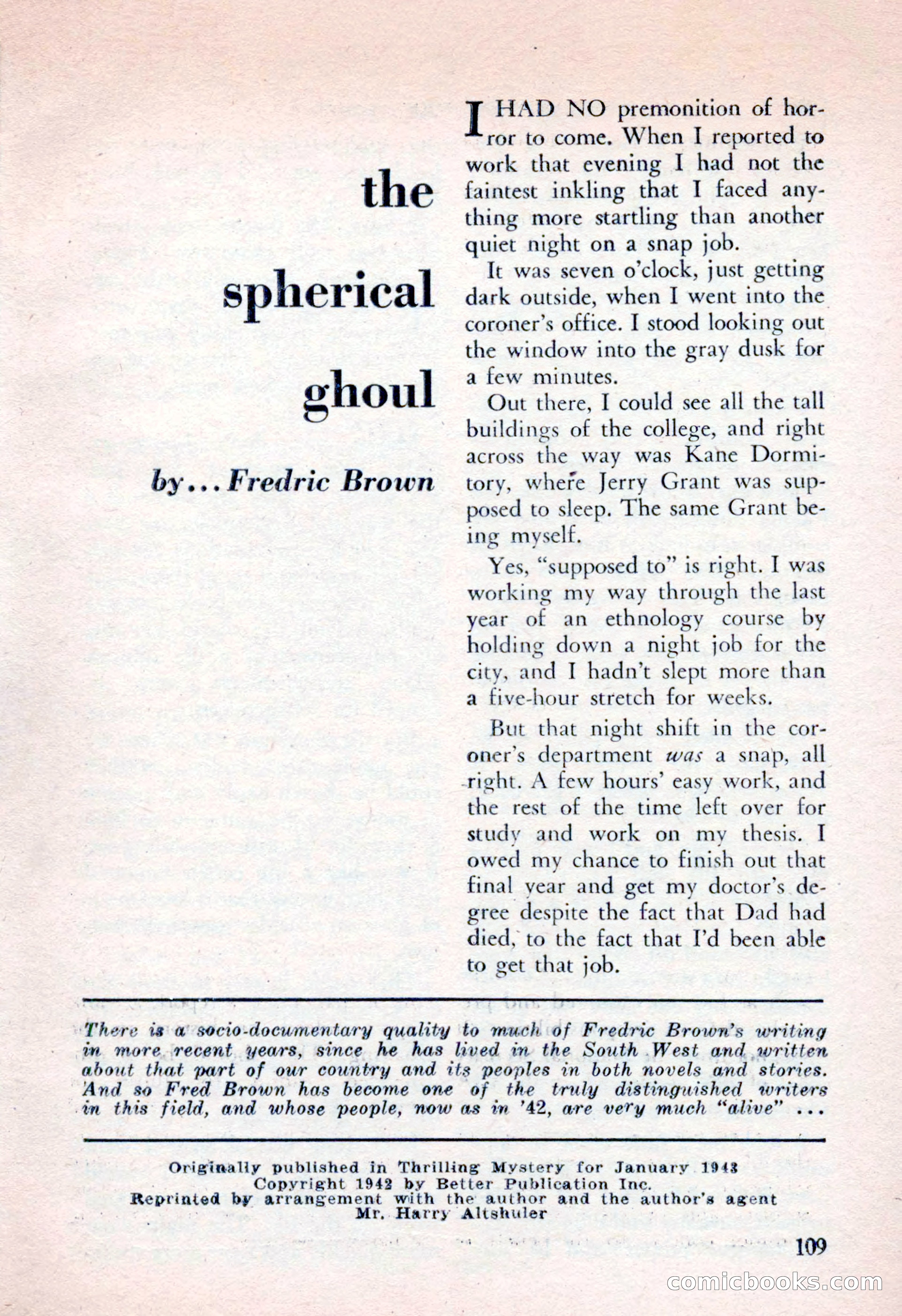 The Saint Mystery Magazine, April 1962 — page 111 of 132