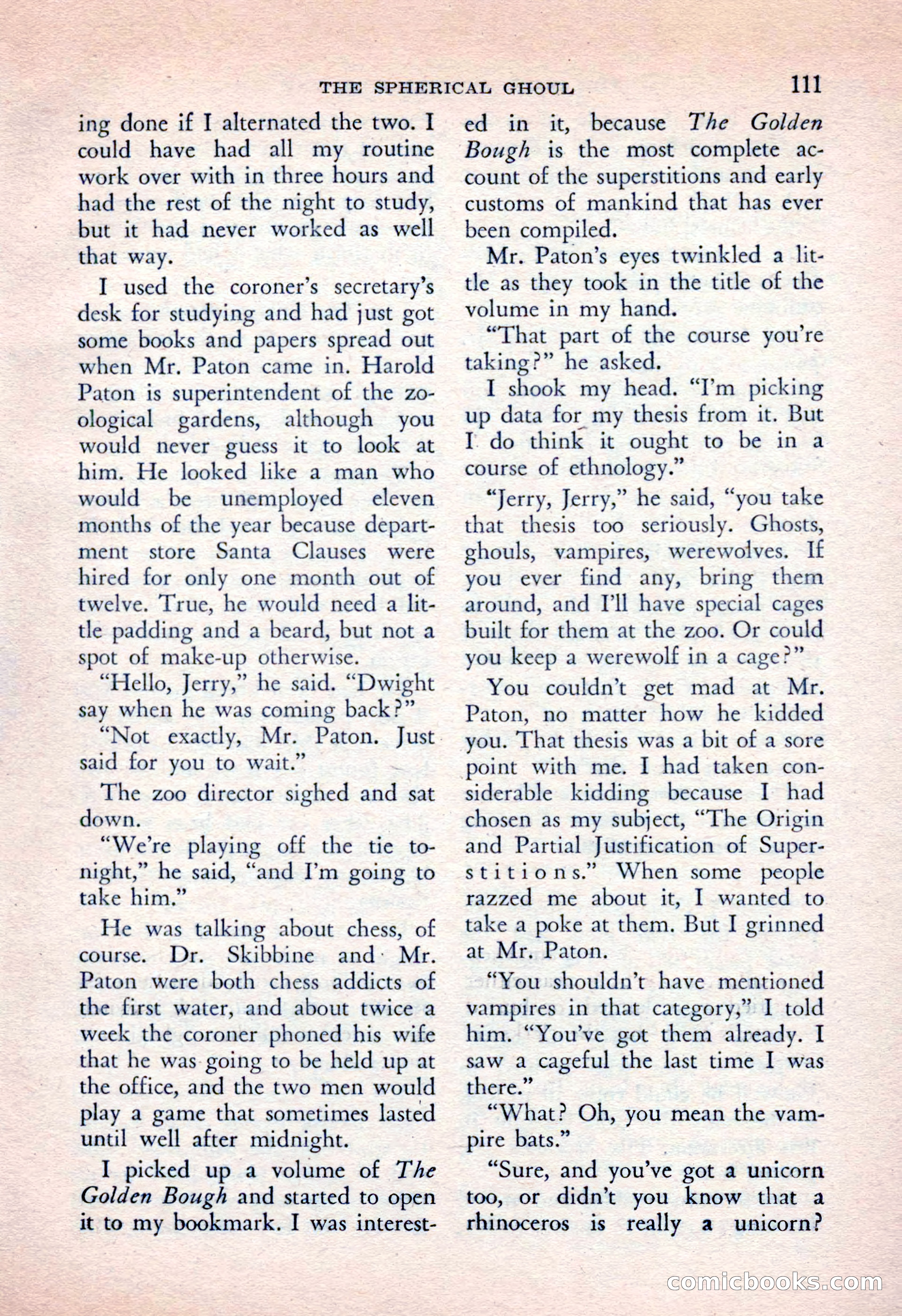 The Saint Mystery Magazine, April 1962 — page 113 of 132