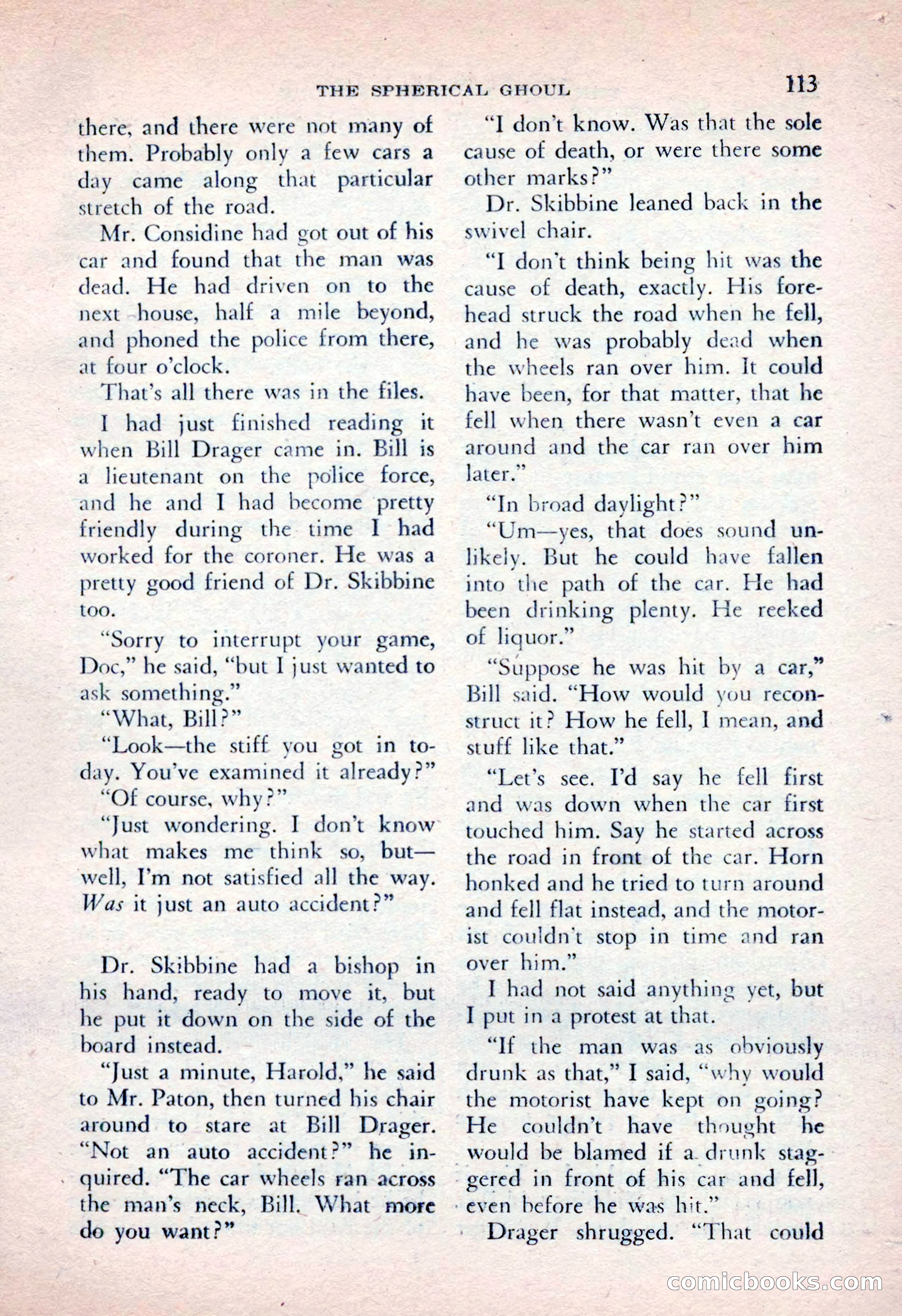 The Saint Mystery Magazine, April 1962 — page 115 of 132