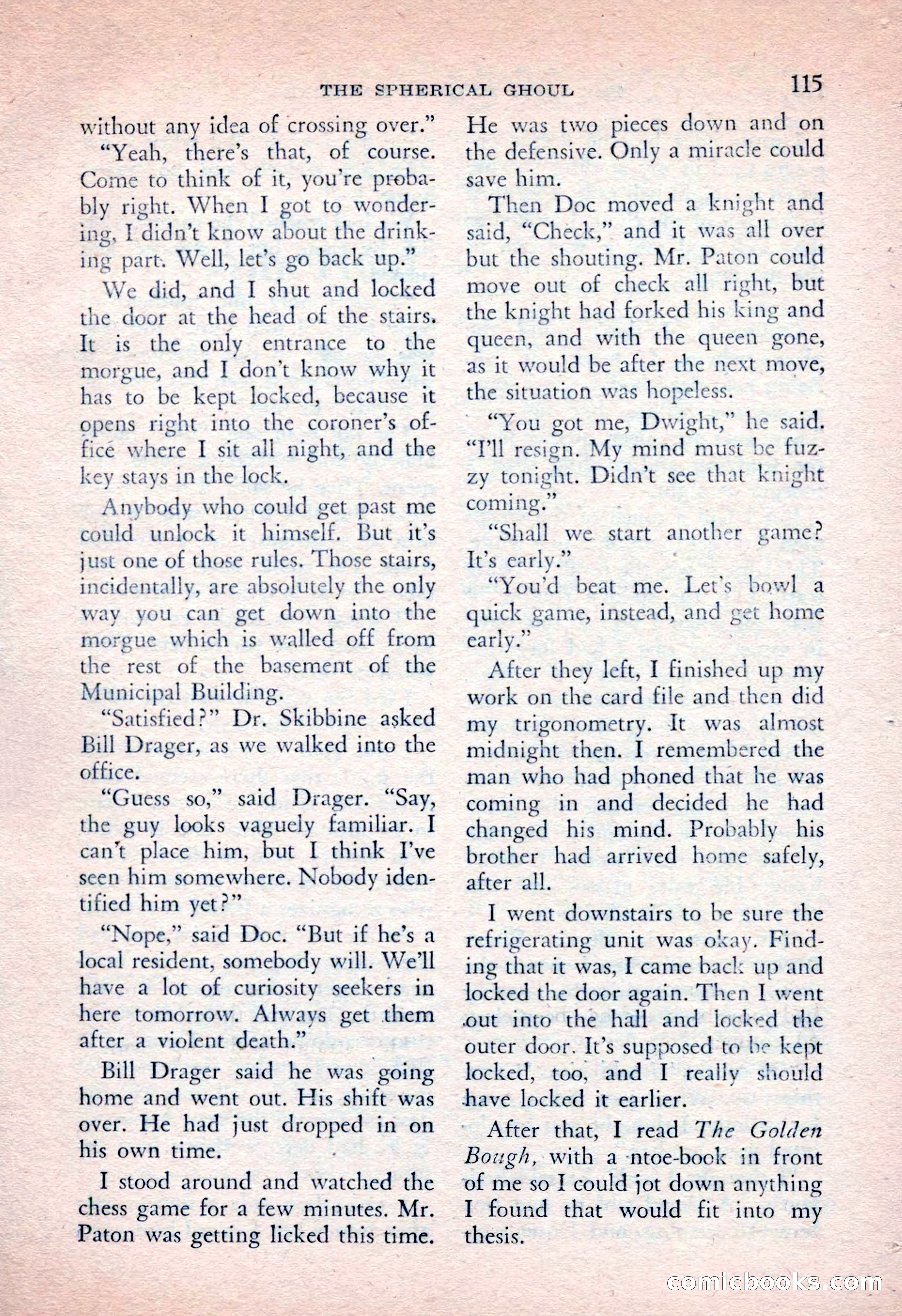 The Saint Mystery Magazine, April 1962 — page 117 of 132