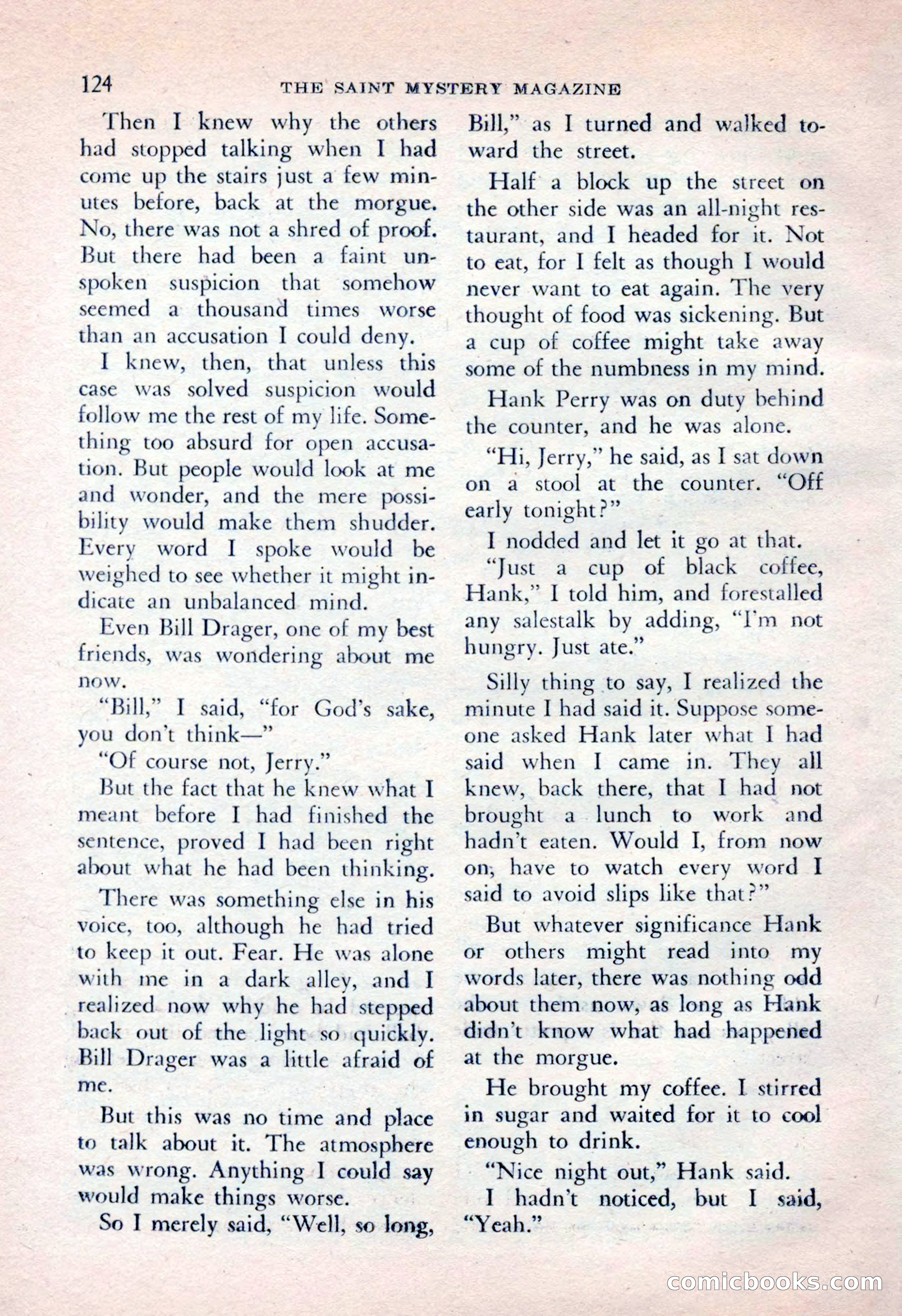 The Saint Mystery Magazine, April 1962 — page 126 of 132