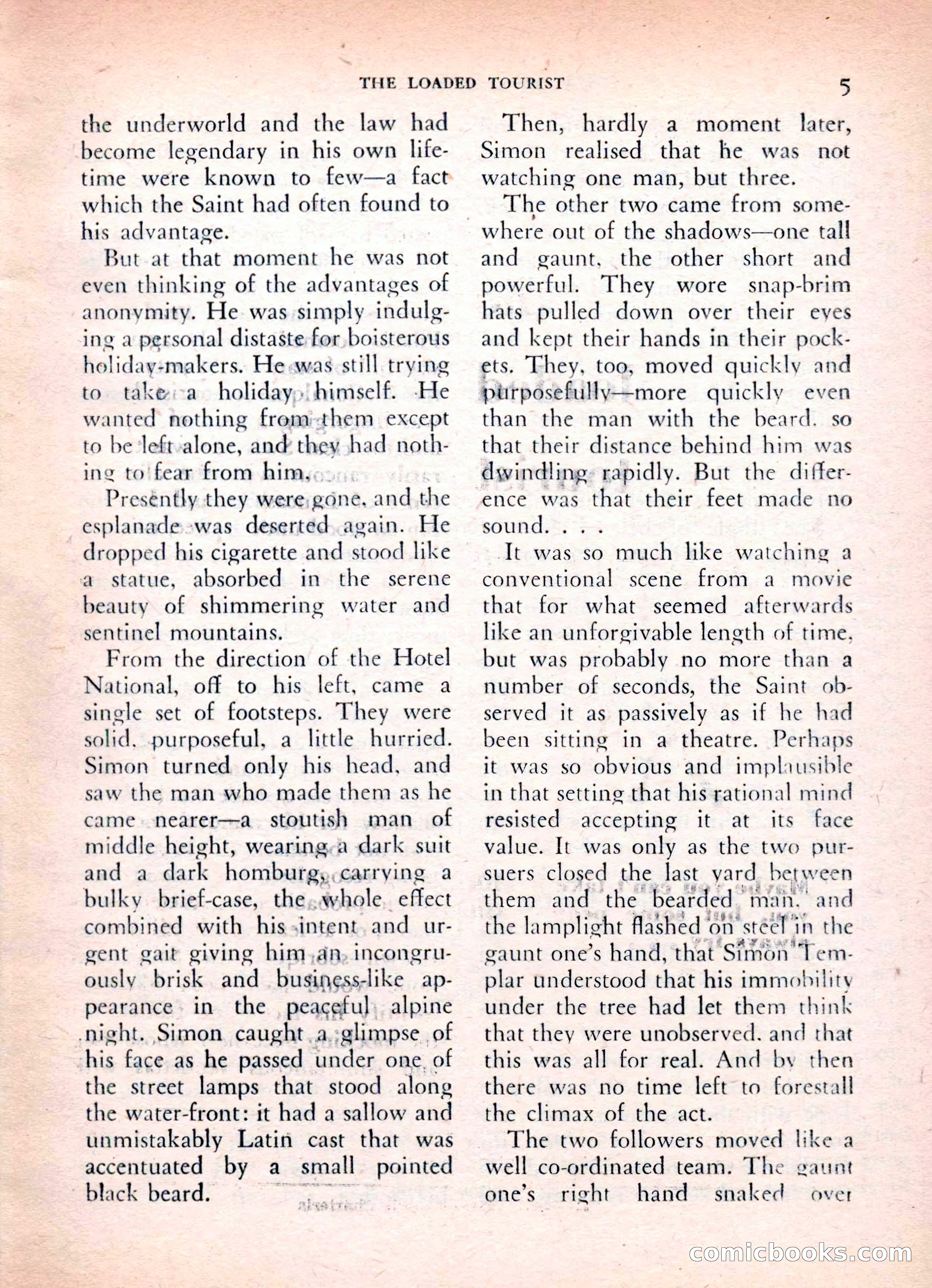 The Saint Mystery Magazine, Vol. 16, No. 2 — page 7 of 132