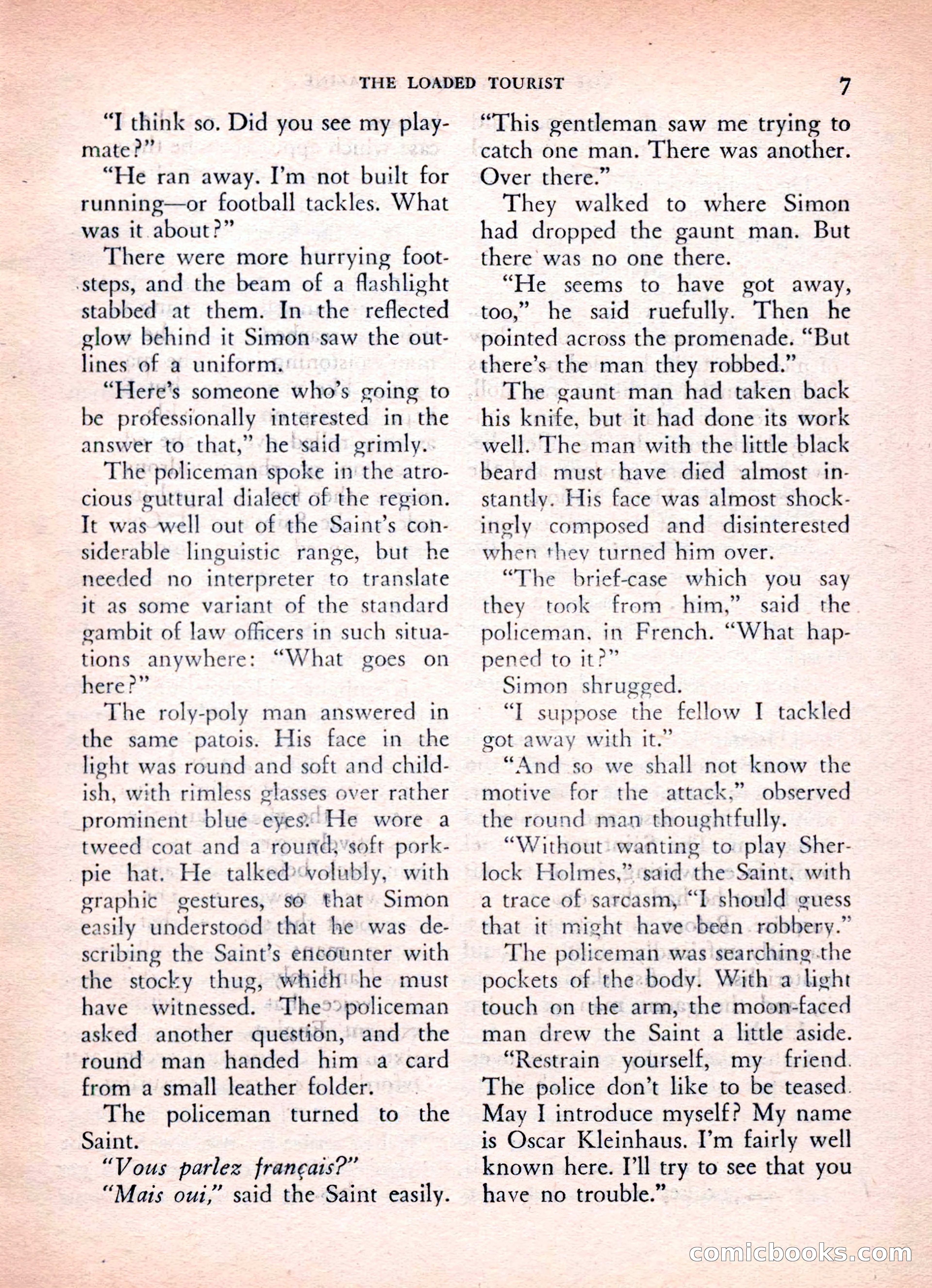 The Saint Mystery Magazine, Vol. 16, No. 2 — page 9 of 132